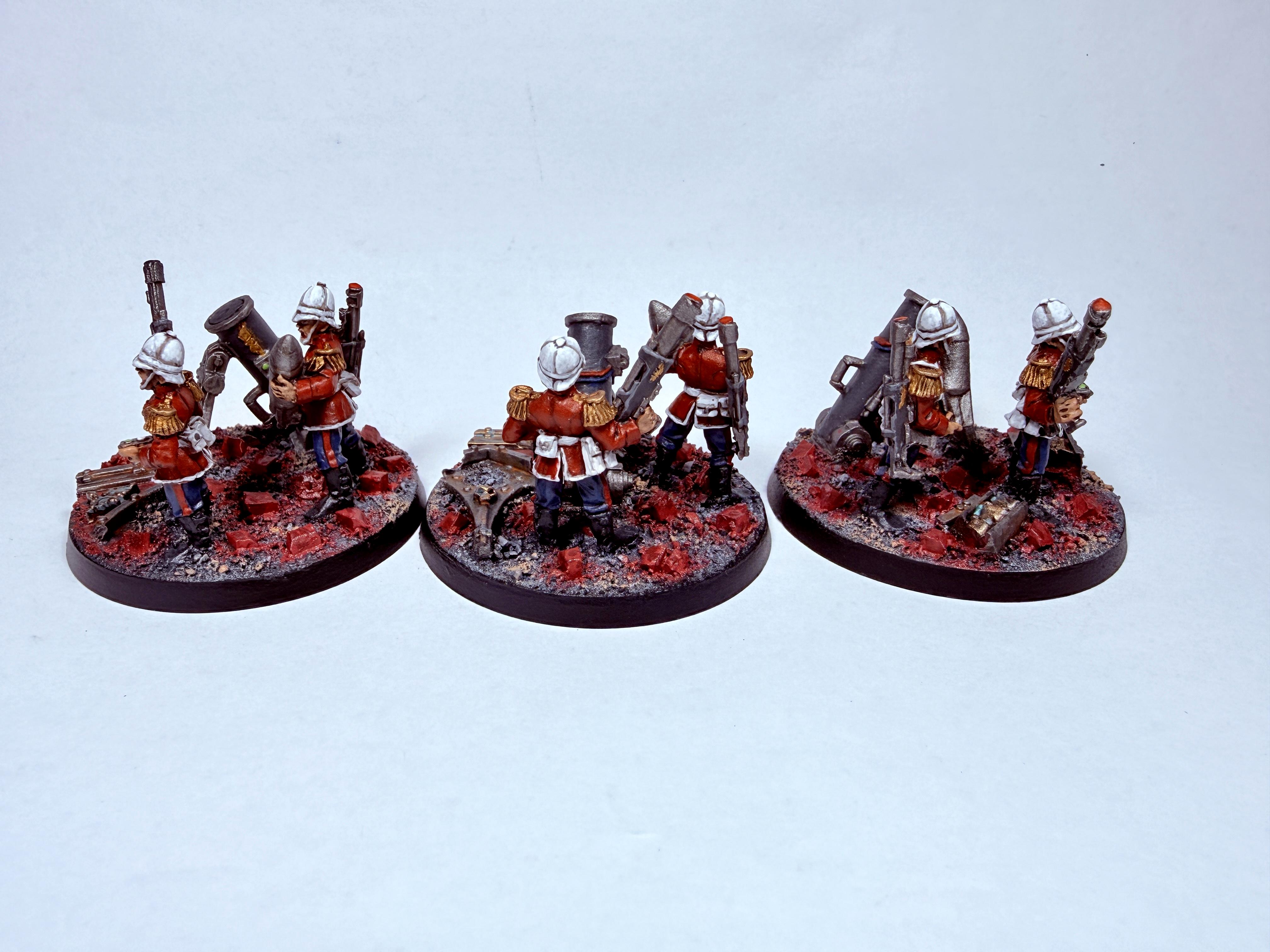 Astra Millitarum, Heavy Weapon, Imperial Guard, Mortar, Praetorians, Squad, Warhammer 40,000