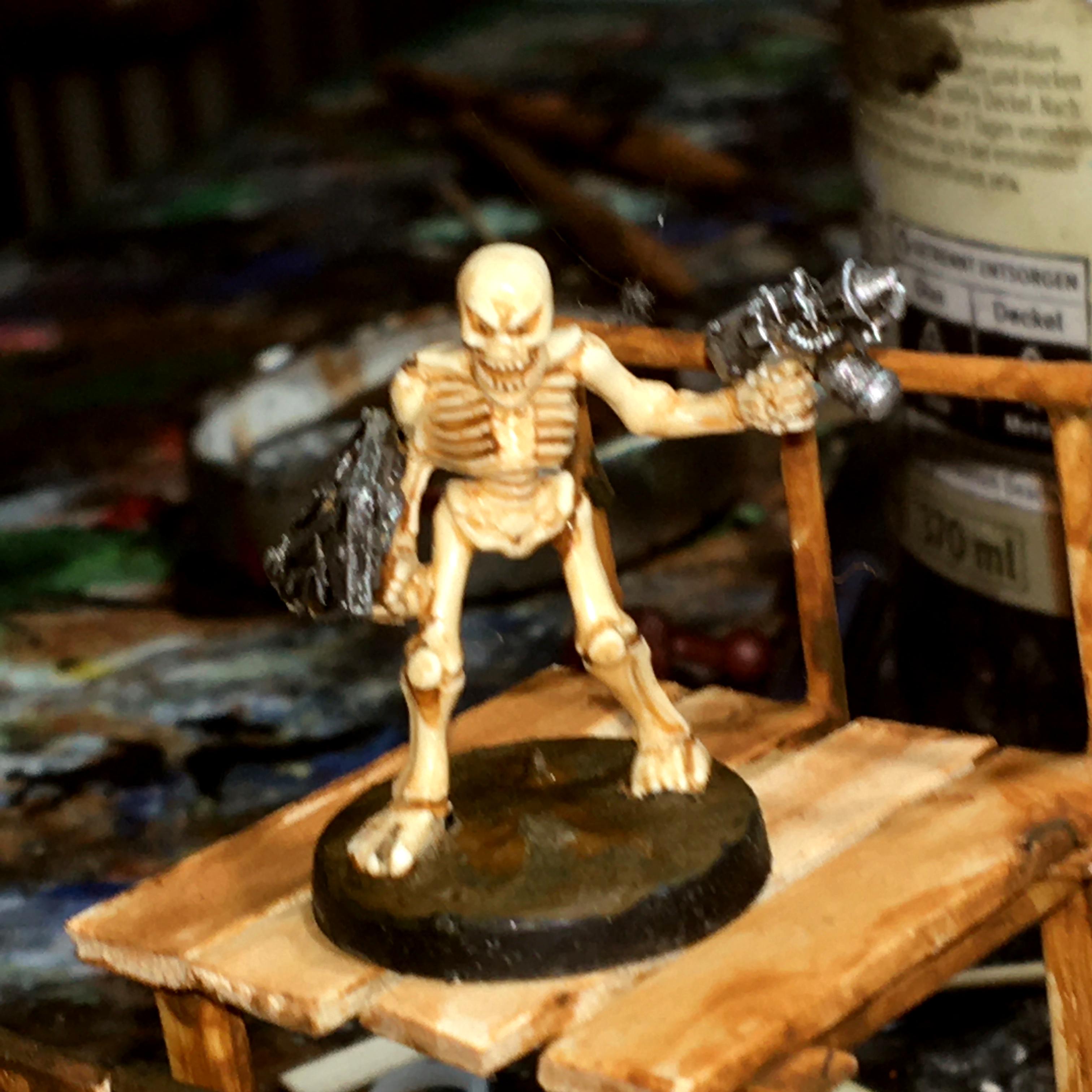Hand Flamer, Skeletons