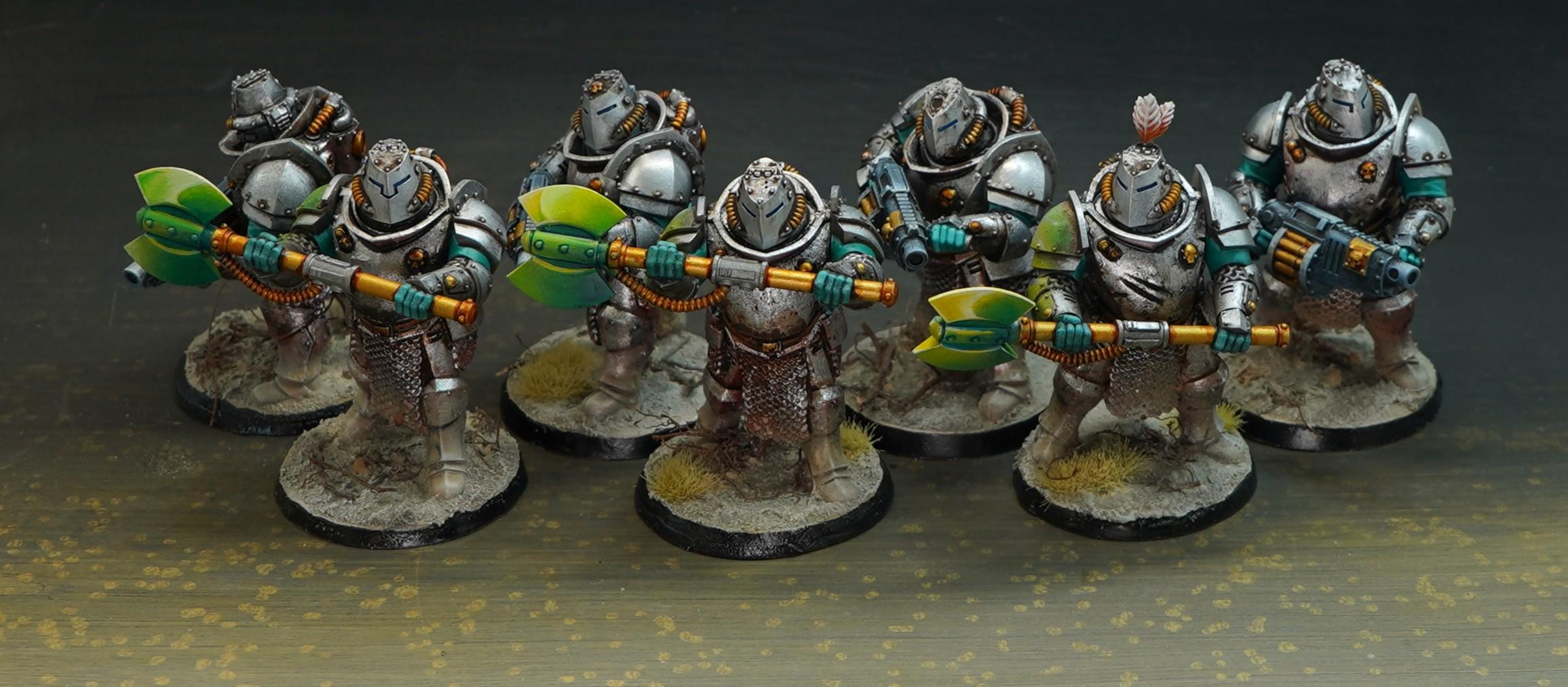 Astra Militarum, Feudal, Imperial Guard, Knights, Ogryns, Palatinate