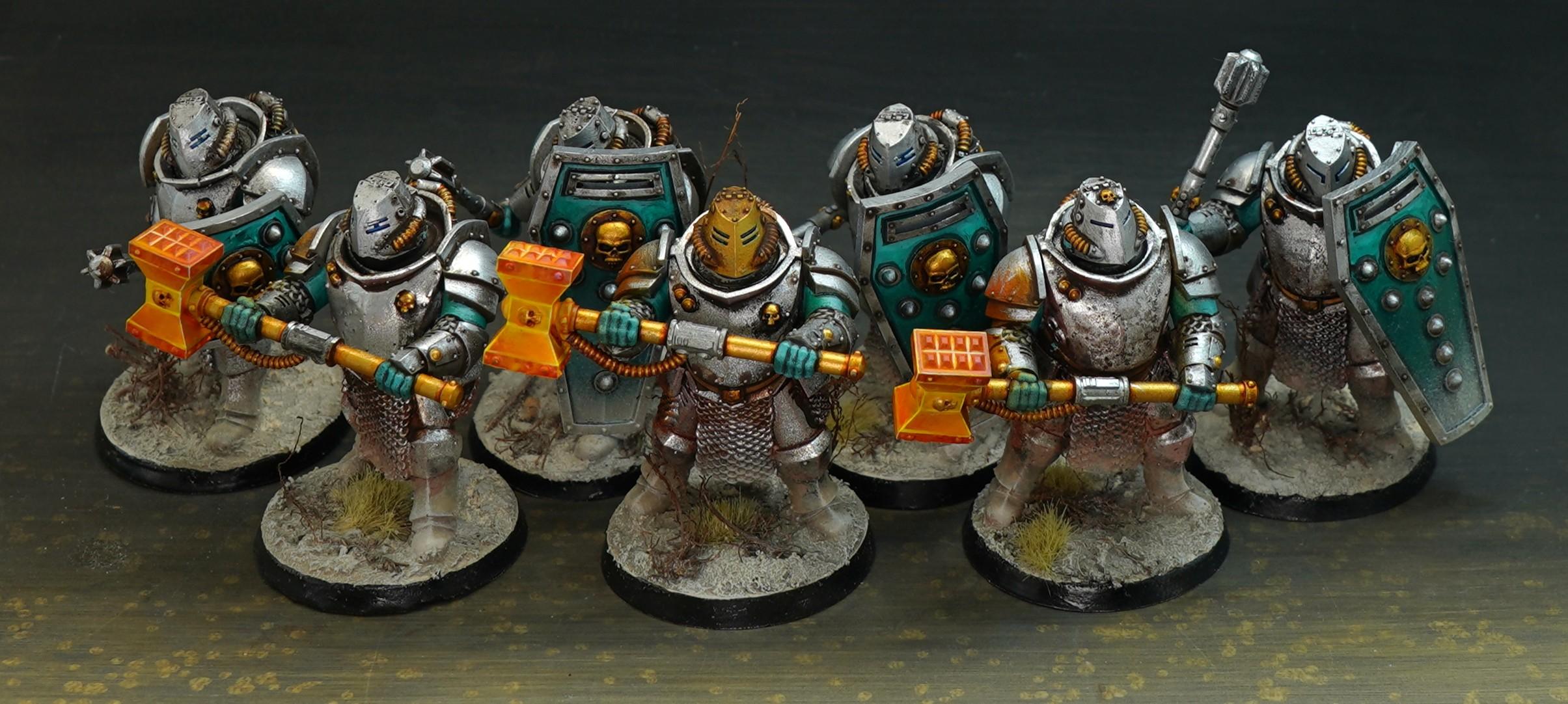 Astra Militarum, Feudal, Imperial Guard, Knights, Ogryns, Palatinate