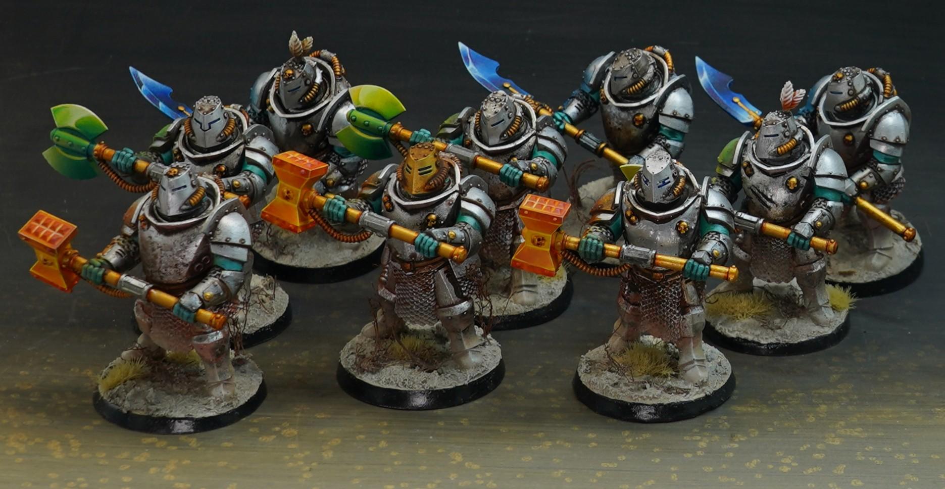 Astra Militarum, Feudal, Imperial Guard, Knights, Ogryns, Palatinate