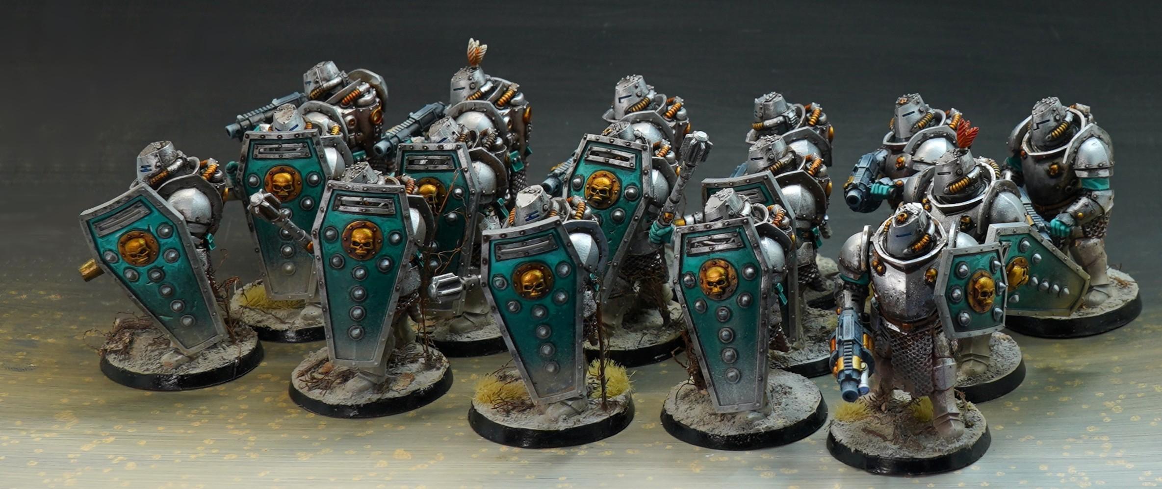 Astra Militarum, Feudal, Imperial Guard, Knights, Ogryns, Palatinate