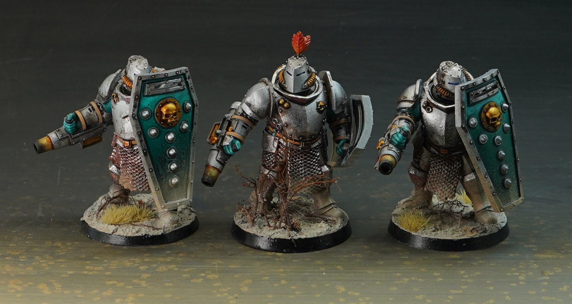 Astra Militarum, Feudal, Imperial Guard, Knights, Ogryns, Palatinate