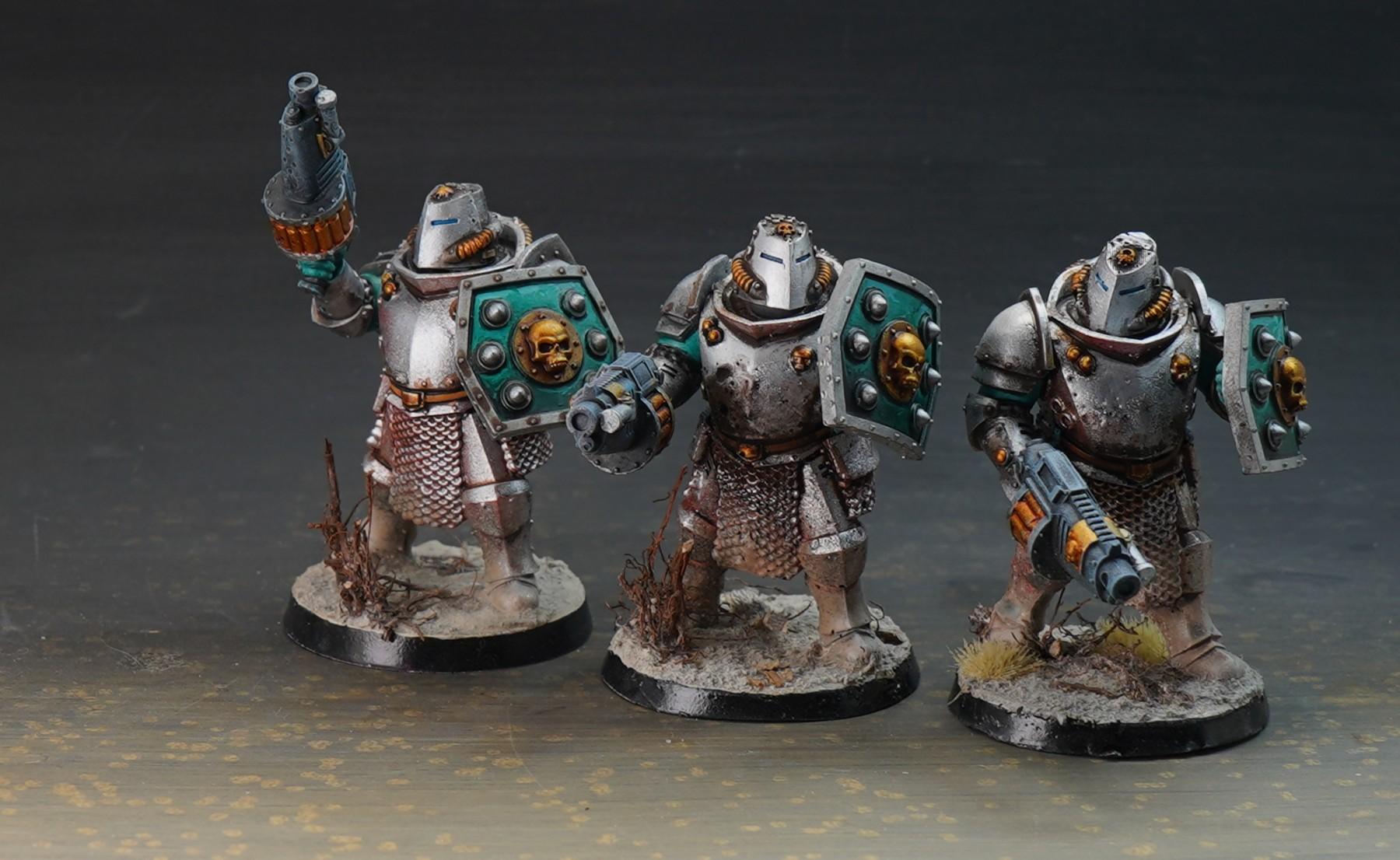 Astra Militarum, Feudal, Imperial Guard, Knights, Ogryns, Palatinate