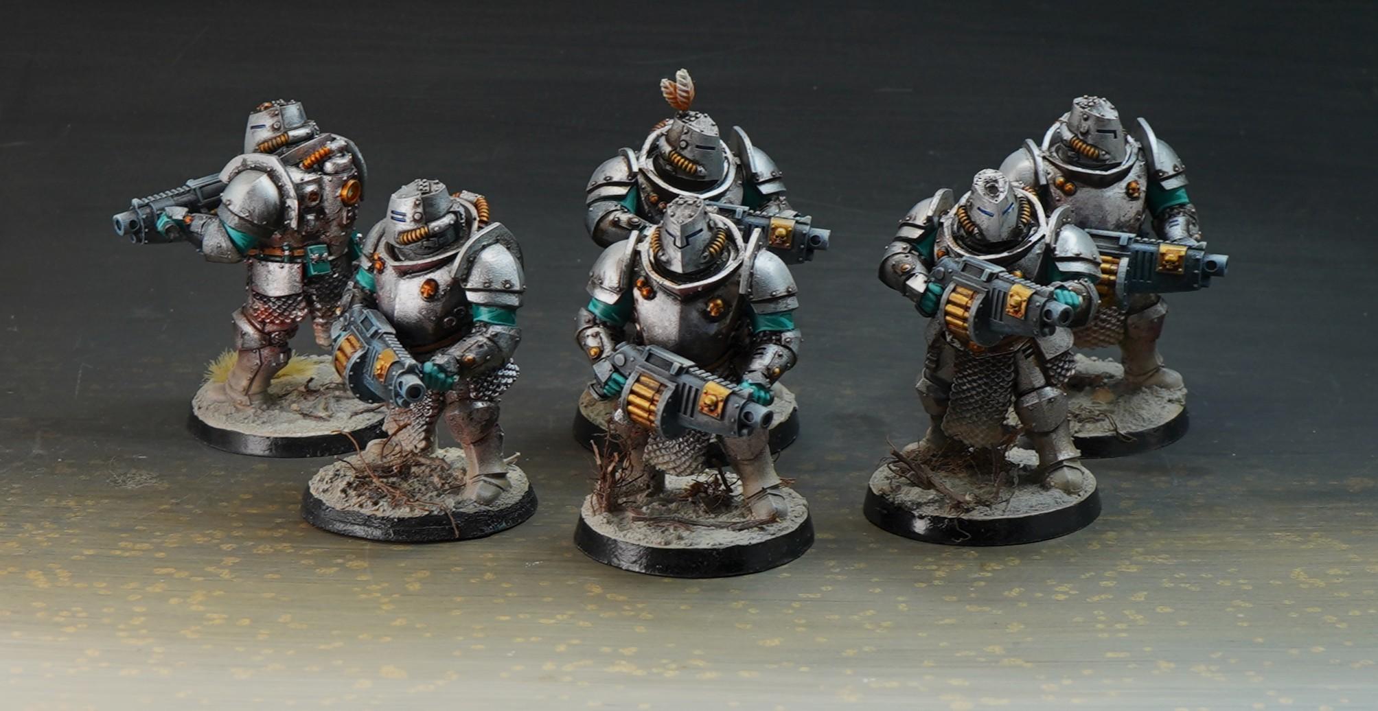 Astra Militarum, Feudal, Imperial Guard, Knights, Ogryns, Palatinate