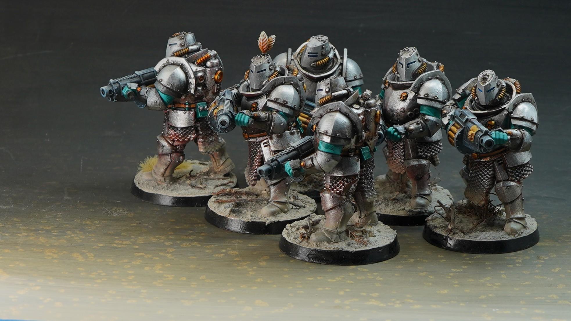 Astra Militarum, Feudal, Imperial Guard, Knights, Ogryns, Palatinate