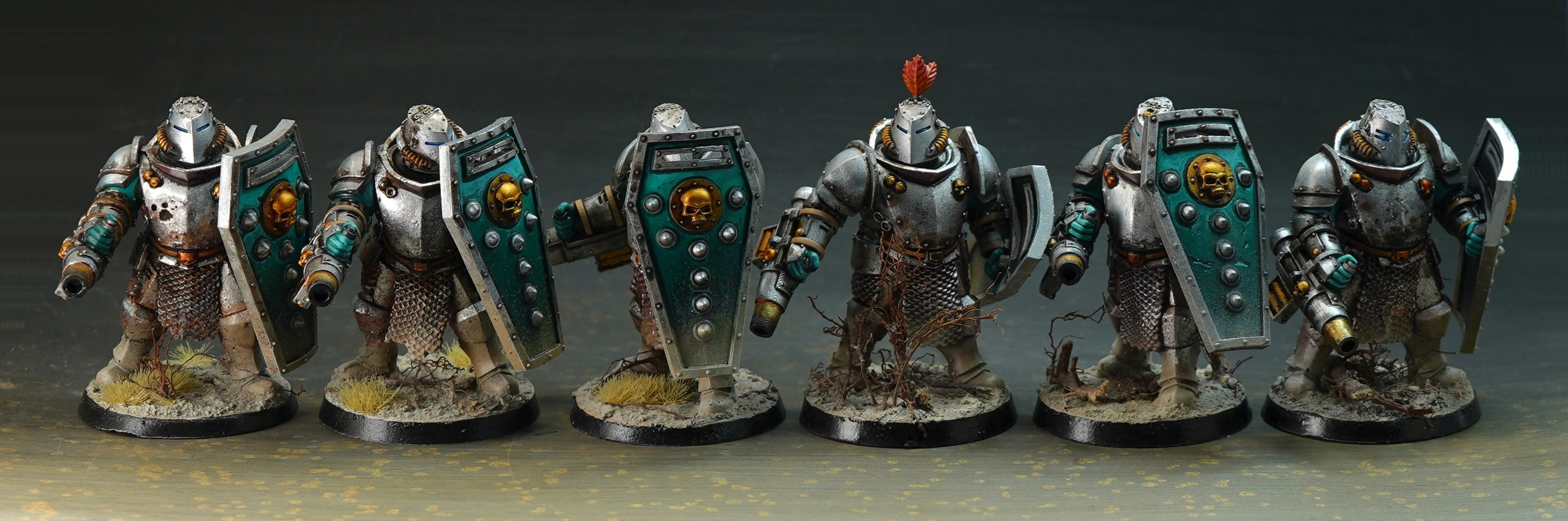 Astra Militarum, Feudal, Imperial Guard, Knights, Ogryns, Palatinate