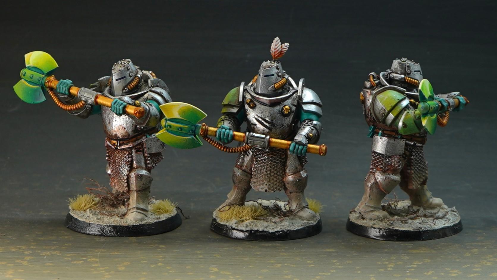 Astra Militarum, Feudal, Imperial Guard, Knights, Ogryns, Palatinate