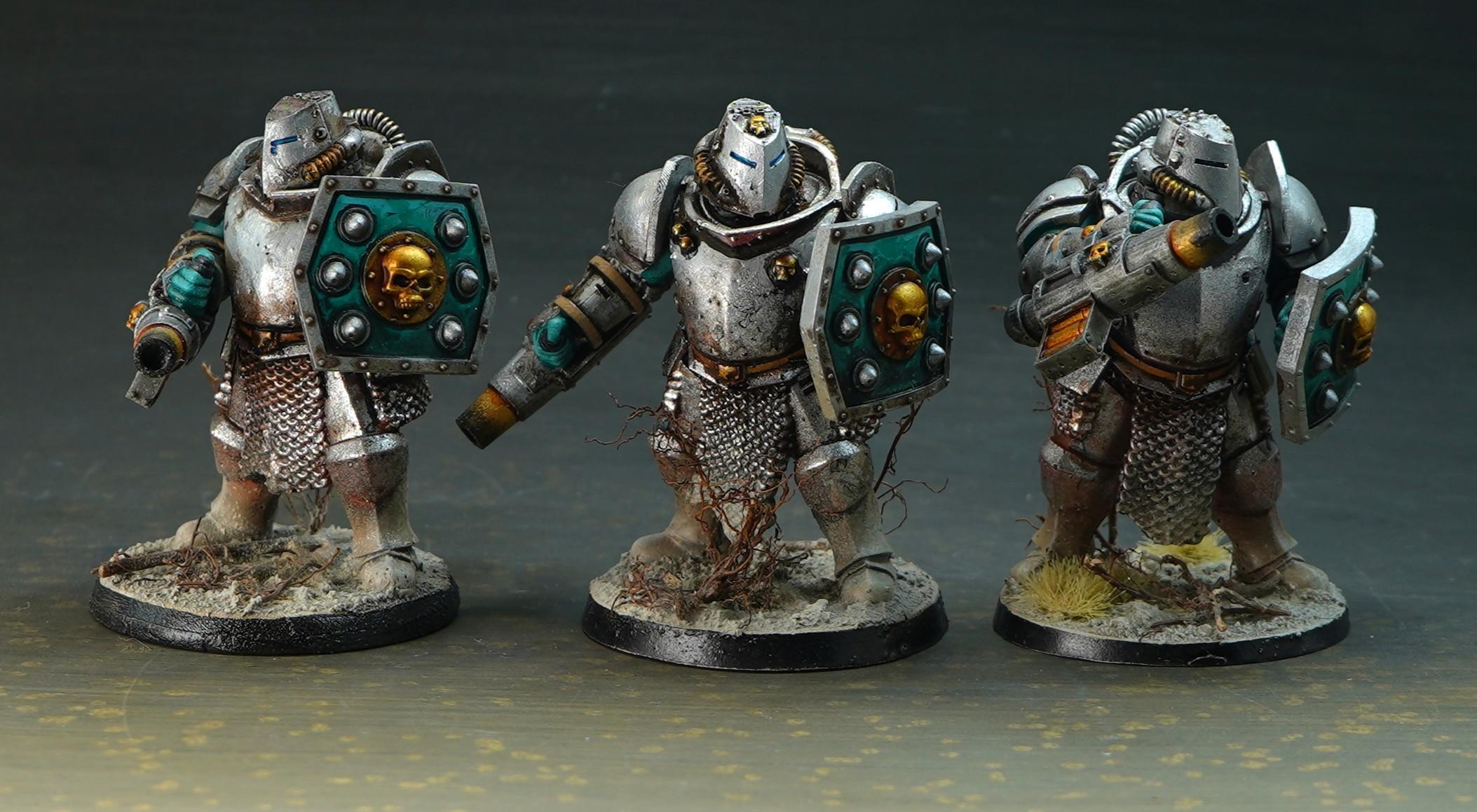 Astra Militarum, Feudal, Imperial Guard, Knights, Ogryns, Palatinate