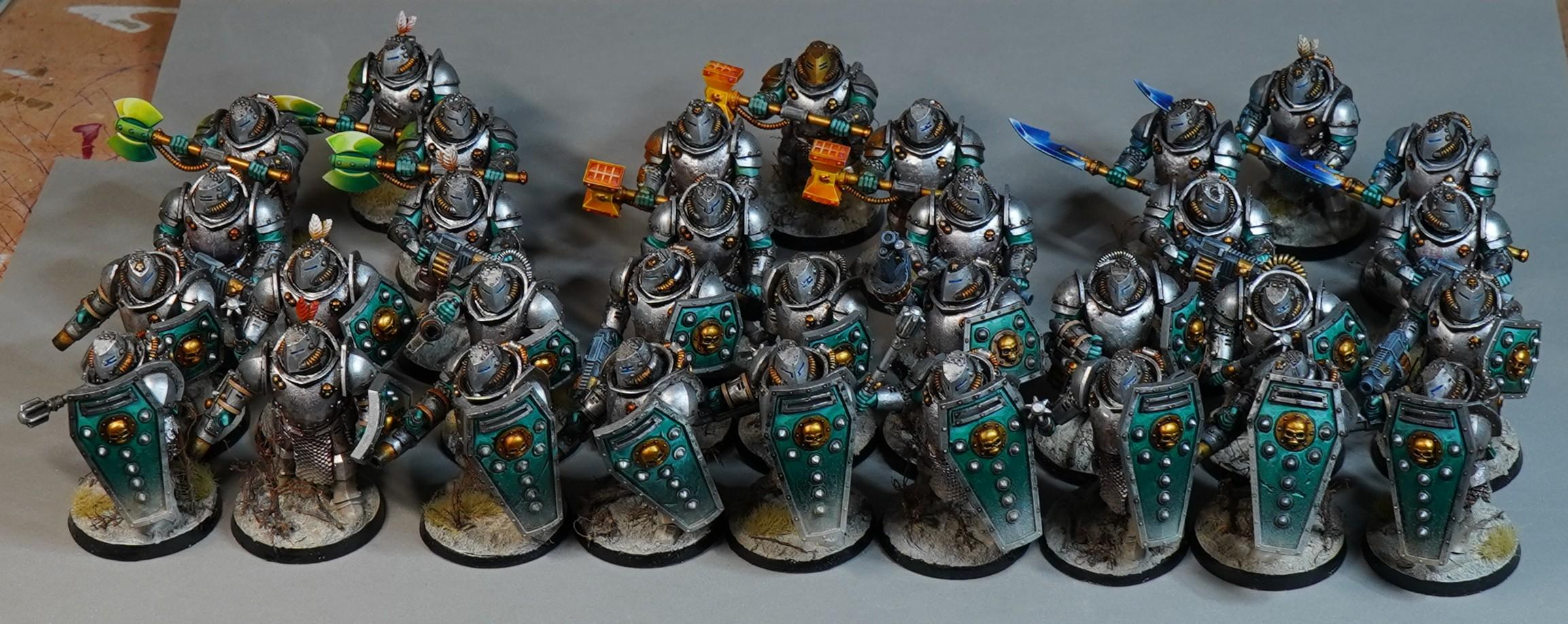 Astra Militarum, Feudal, Imperial Guard, Knights, Ogryns, Palatinate