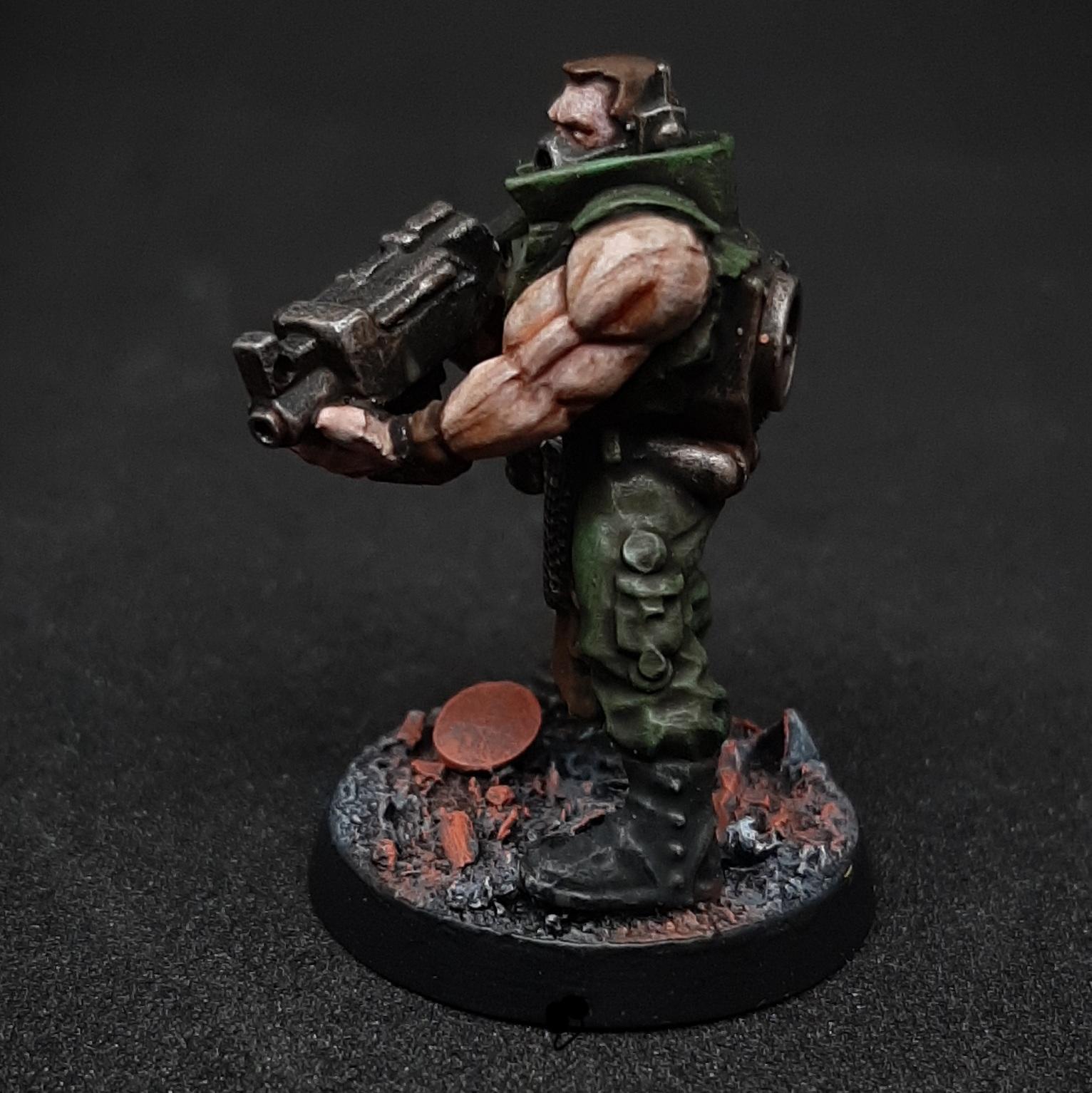 Agent, Bolter, Boltgun, Conversion, Custom, Fluff, Gun, Herkus, Hired, Inq28, Inquisitor, Kalev, Lore, Mercenary, Miniature, Operative, Retinue, Story