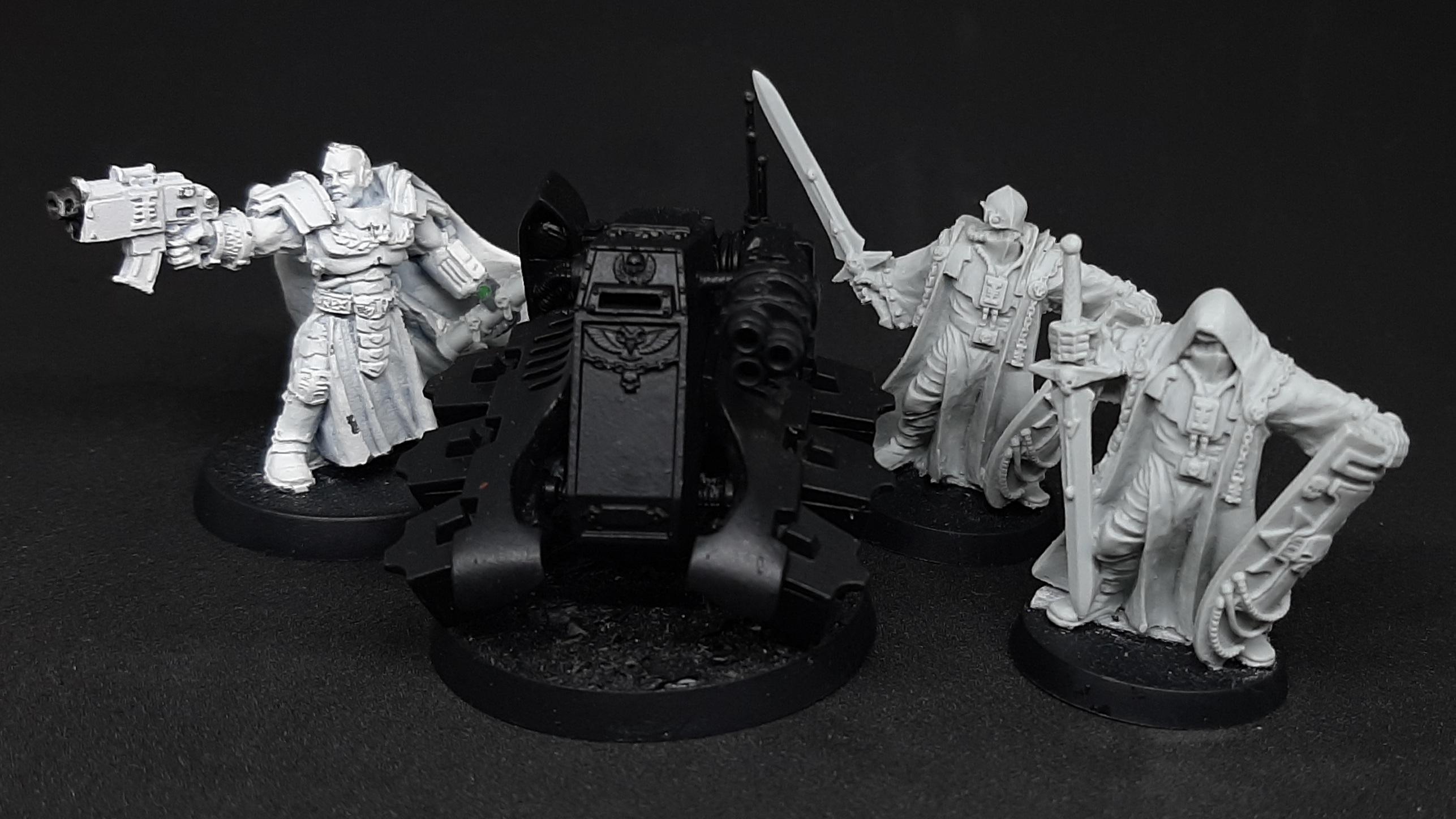 1, Agents, Beakie, Challenge, Crusaders, Gideon, Gray, Grey, Inquisition, Inquisitorial, Interrogator, Knights, Million, Miniatures, One, Ravenor, Terminator Armor