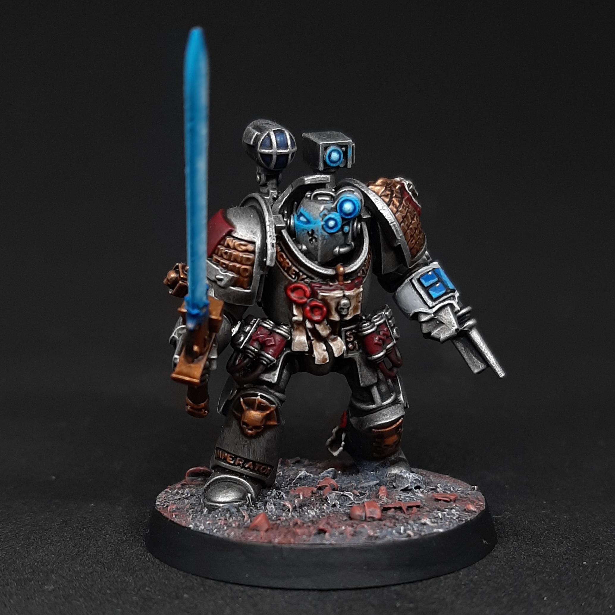 Apothecary, Challenge, Combat Patrol, Force, Gray, Grey, Knights, Million, Miniatures, Narthecium, One, Paladin, Sword, Terminator Armor