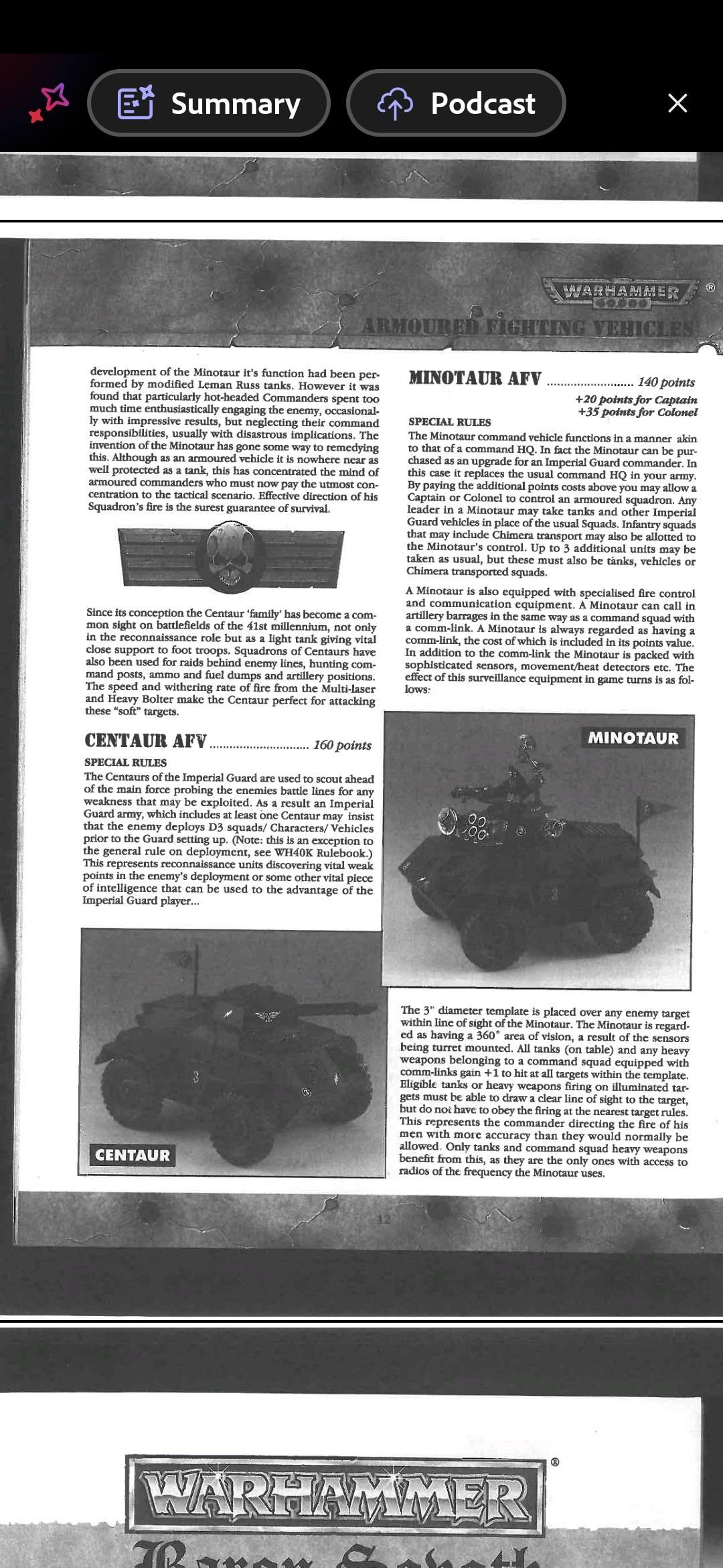 Afv, Centaur, Citadel Journal, Conversion, Imperial Guard, Light Tanks, Minotaur