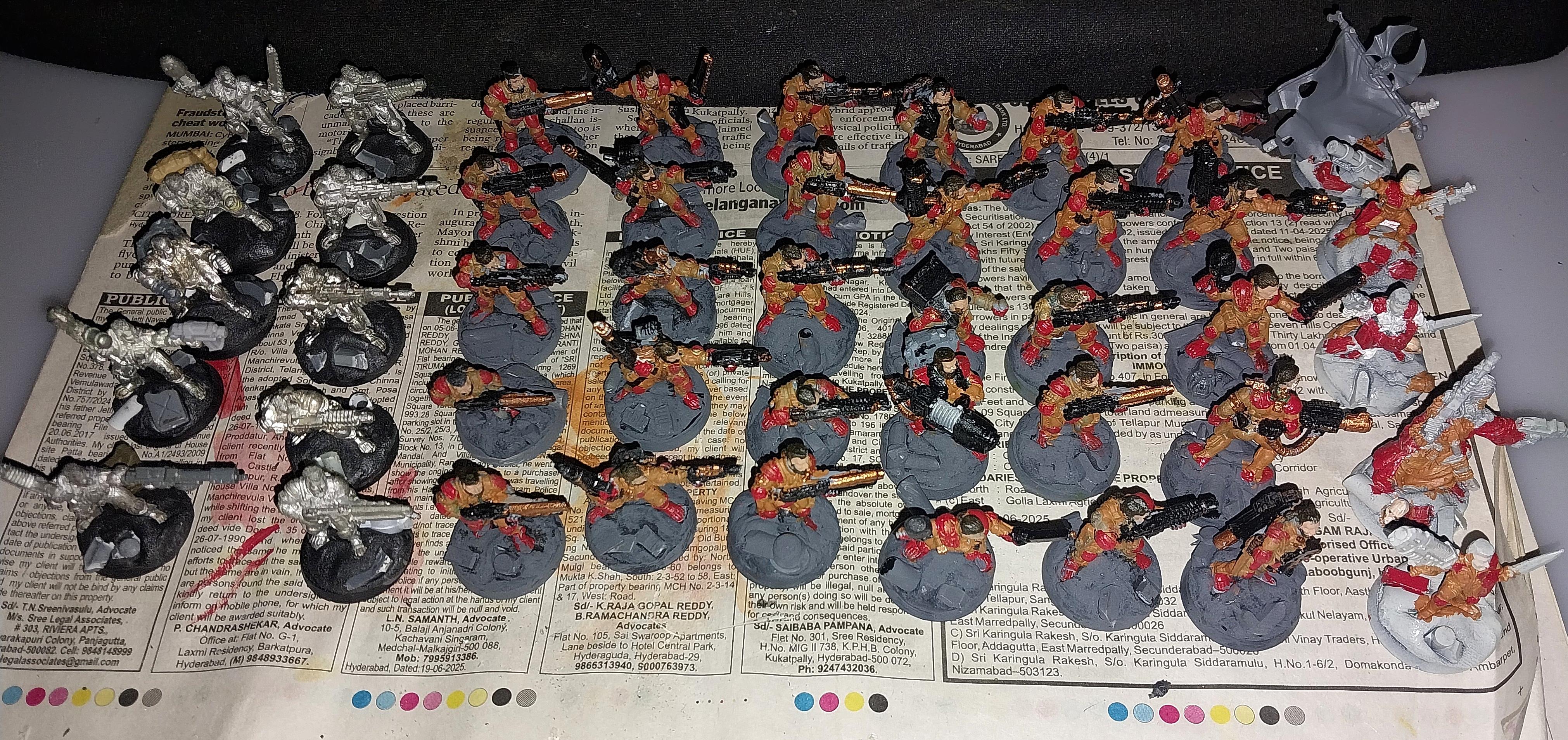 Imperial Guard, Metal, Scion, Storm Troopers, Tallarn Desert Raiders, Van Star