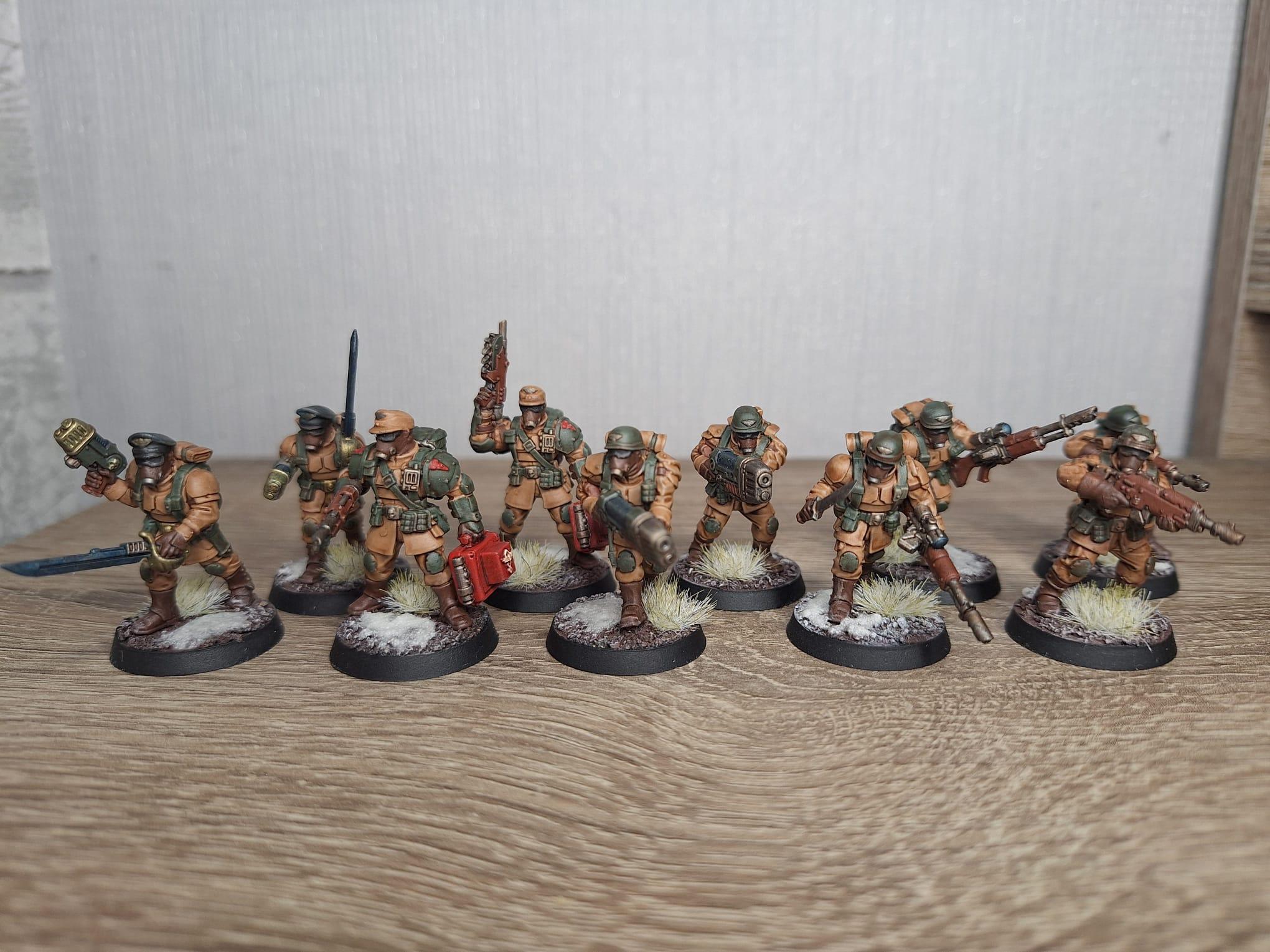 3d Prints, Grimprints, Imperial Guard, Scions