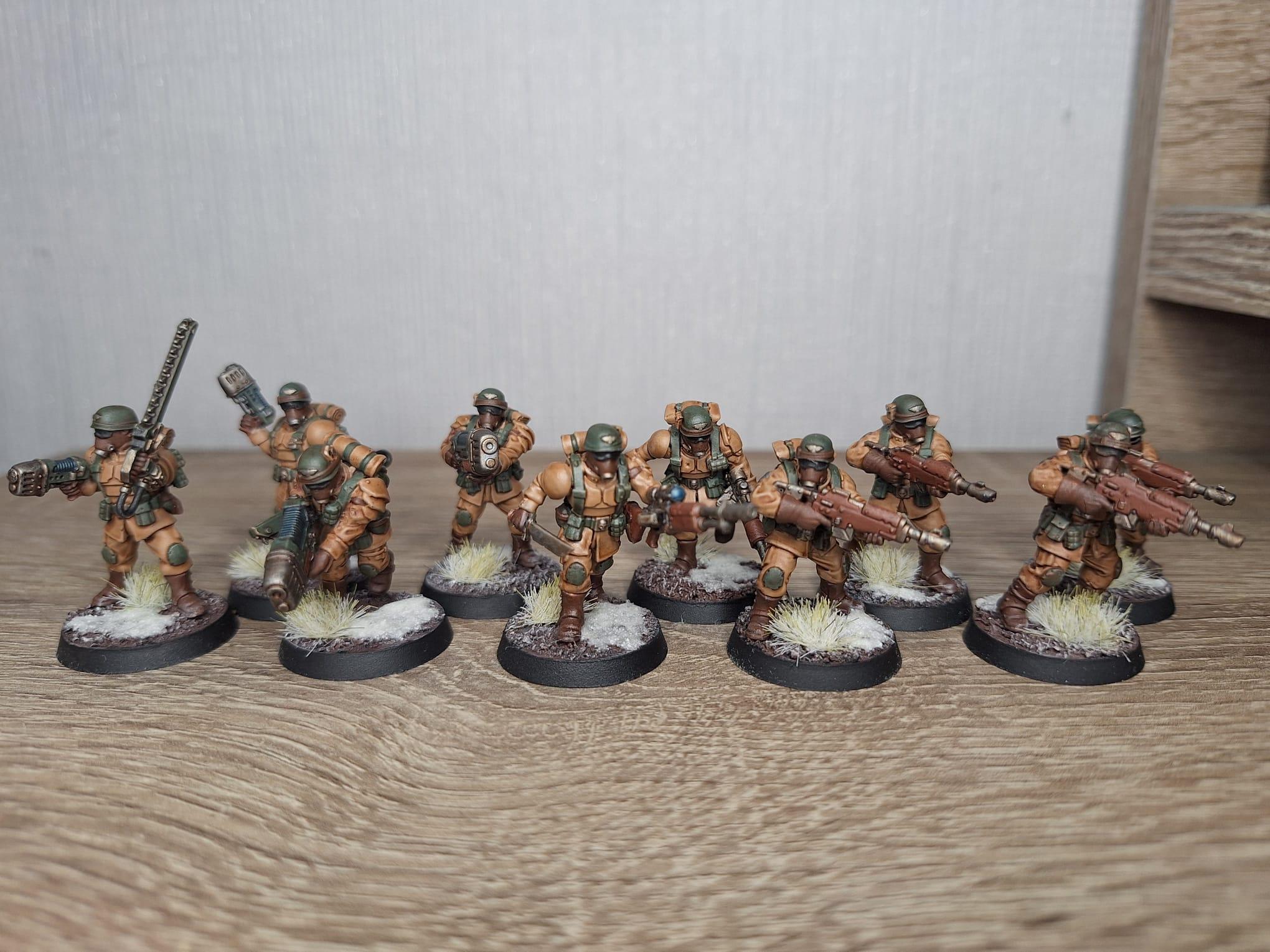 3d Prints, Grimprints, Imperial Guard, Scions