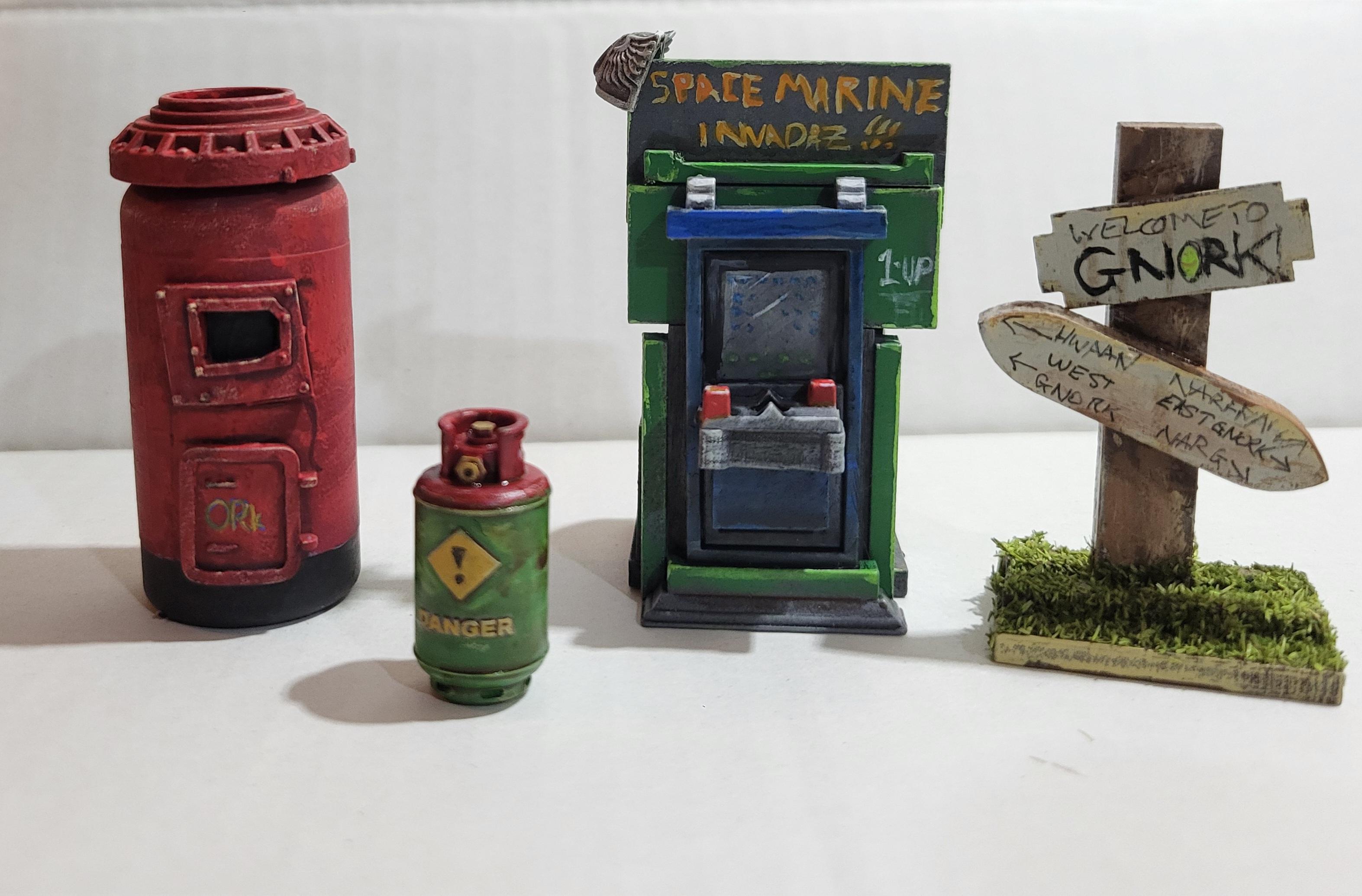 Orks, Scatter, Scratch Build, Terrain