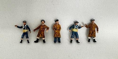 1/72 Scale, Corvette, Crew, Flower Class Corvette, Matchbox, Navy, Painted, Revell