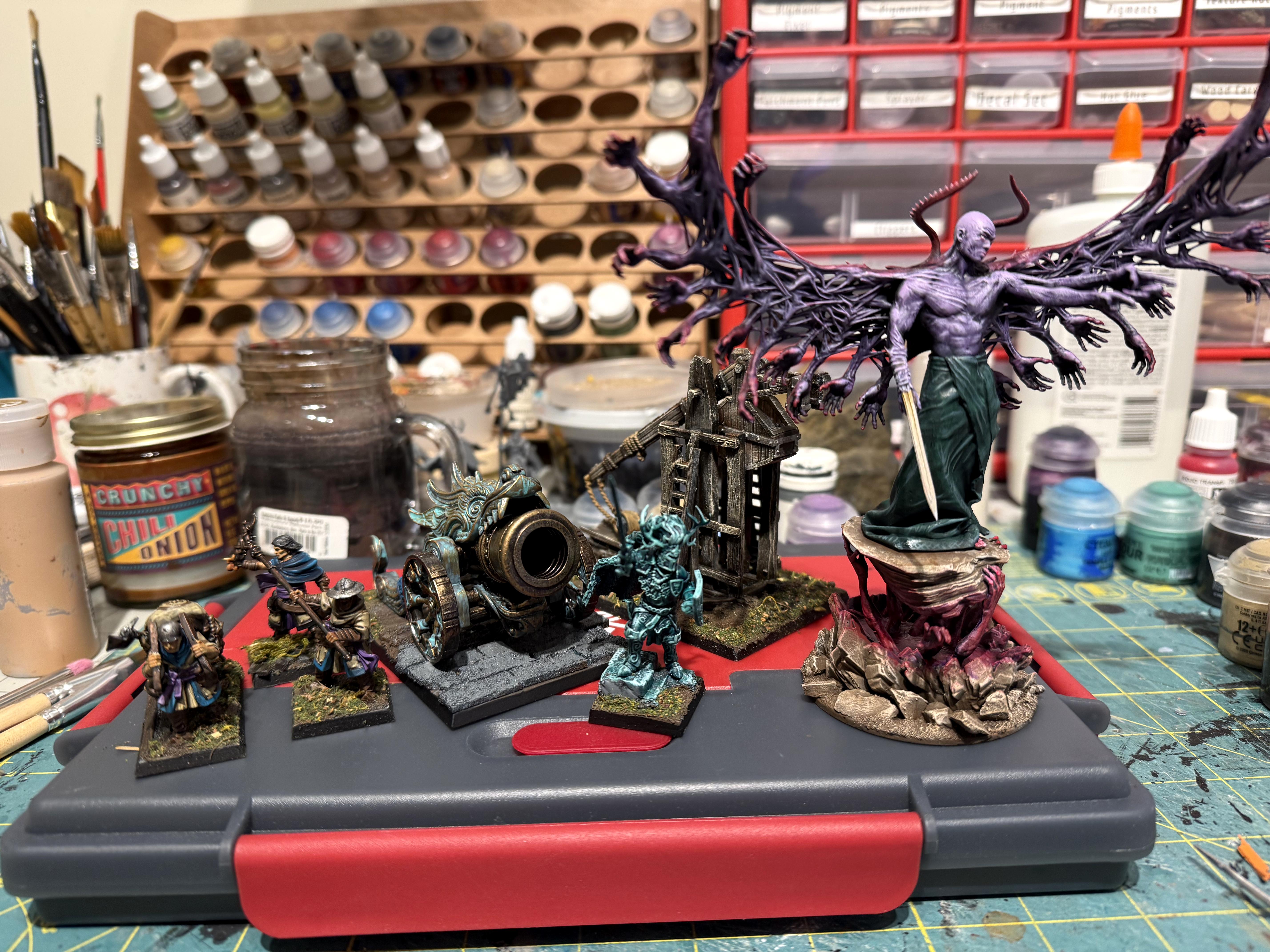 Bombard, Border Brigands, Bretonnian Exiles, Bretonnians, Conversion, Peasants