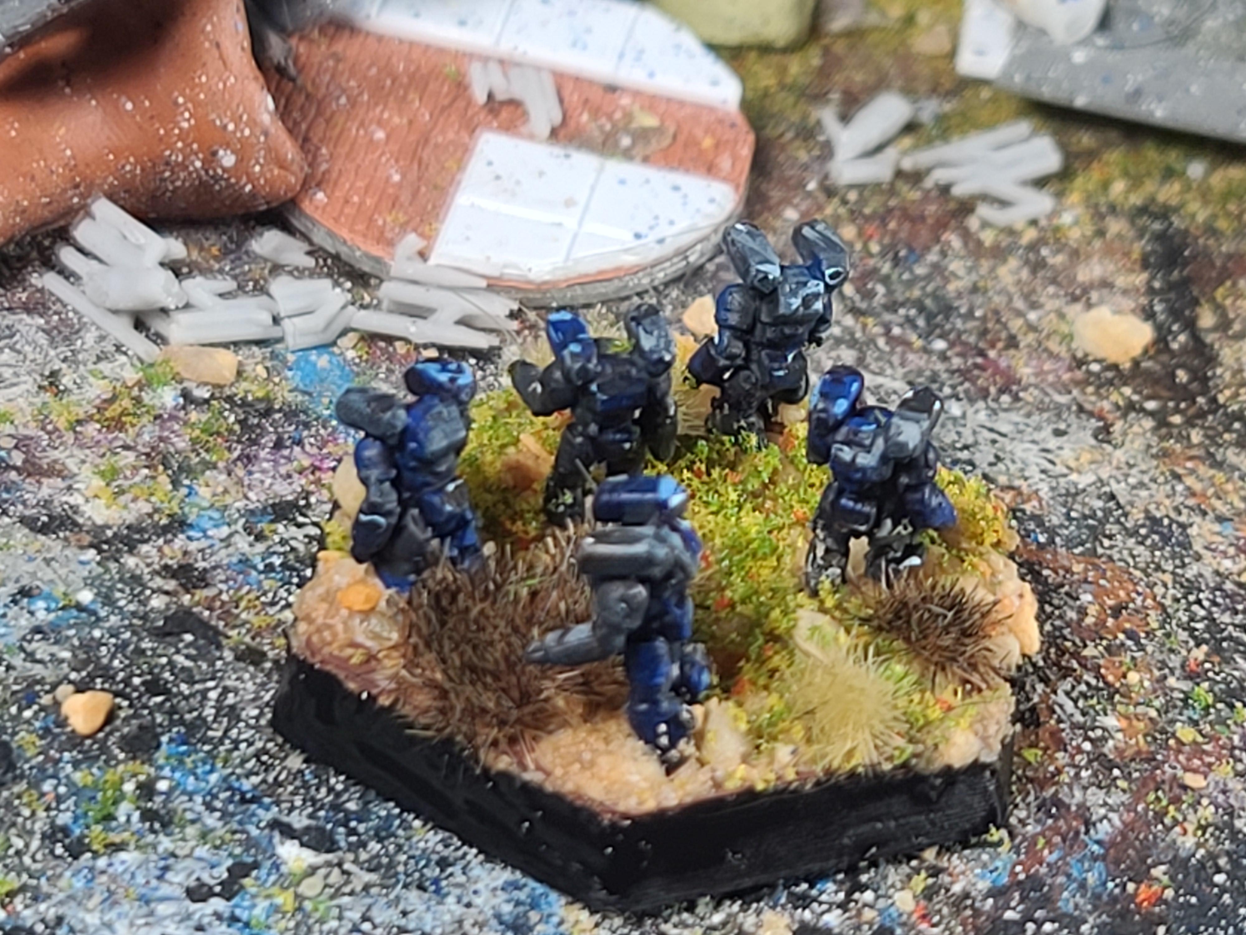 Afterdark Prints, Alpha Galaxy, Battle Armor, Battletech, Clan Ghost Bear, Elementals, Power Armor, Sir Mortimer Bombito