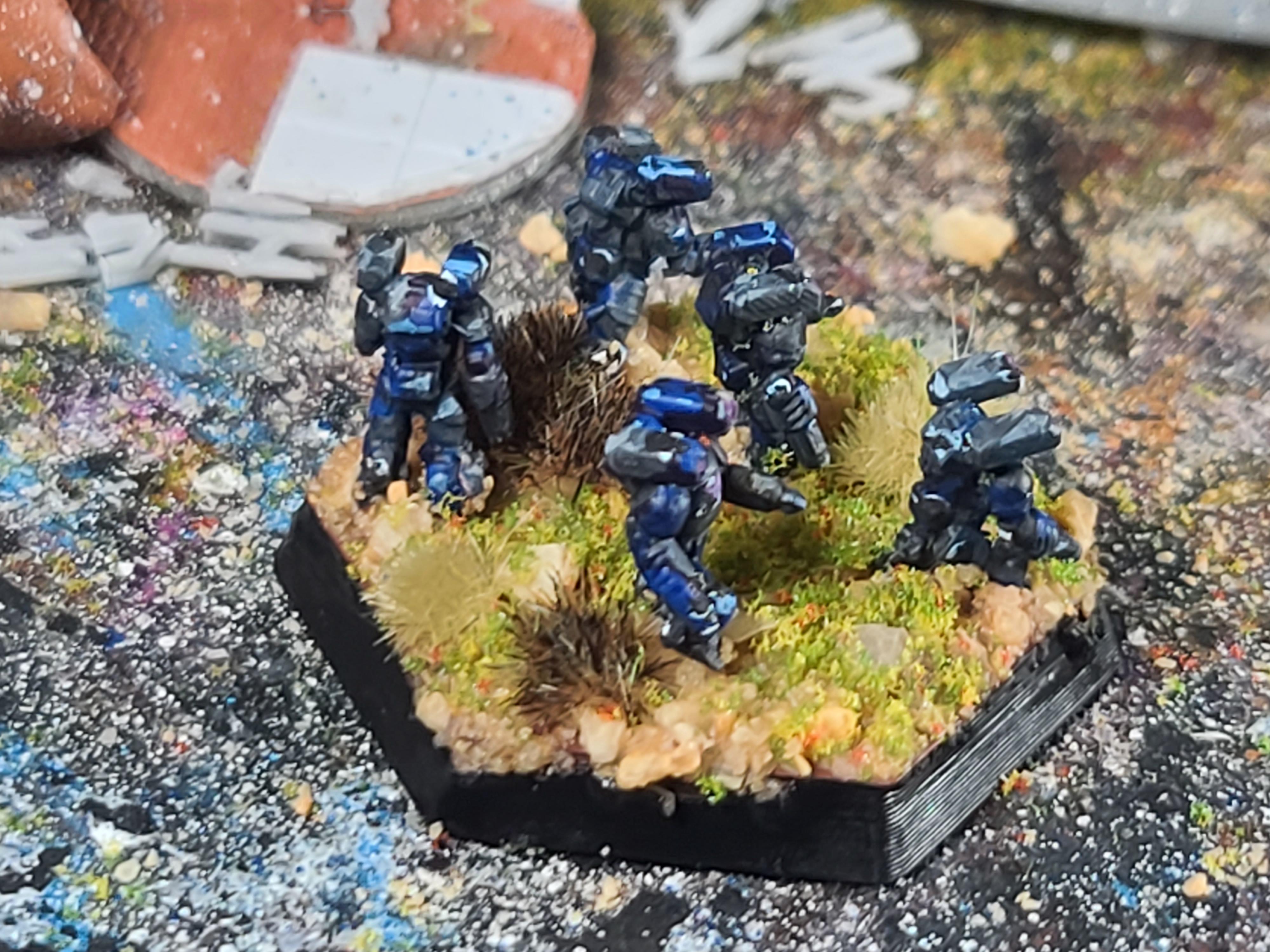 Afterdark Prints, Alpha Galaxy, Battle Armor, Battletech, Clan Ghost Bear, Elementals, Power Armor, Sir Mortimer Bombito