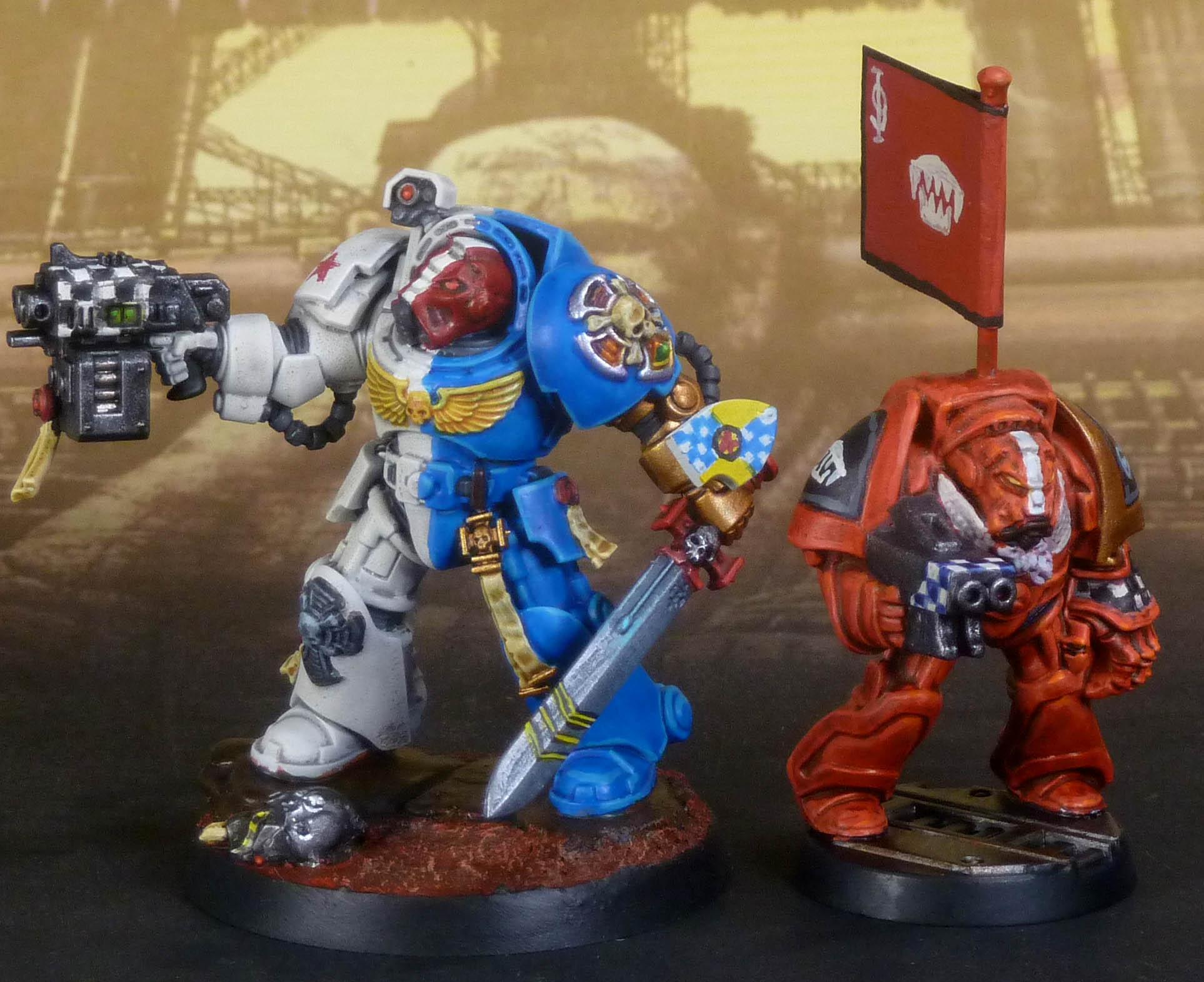 Flesh Tearers, Marines Errant, Oldhammer, Space Hulk, Terminator Armor