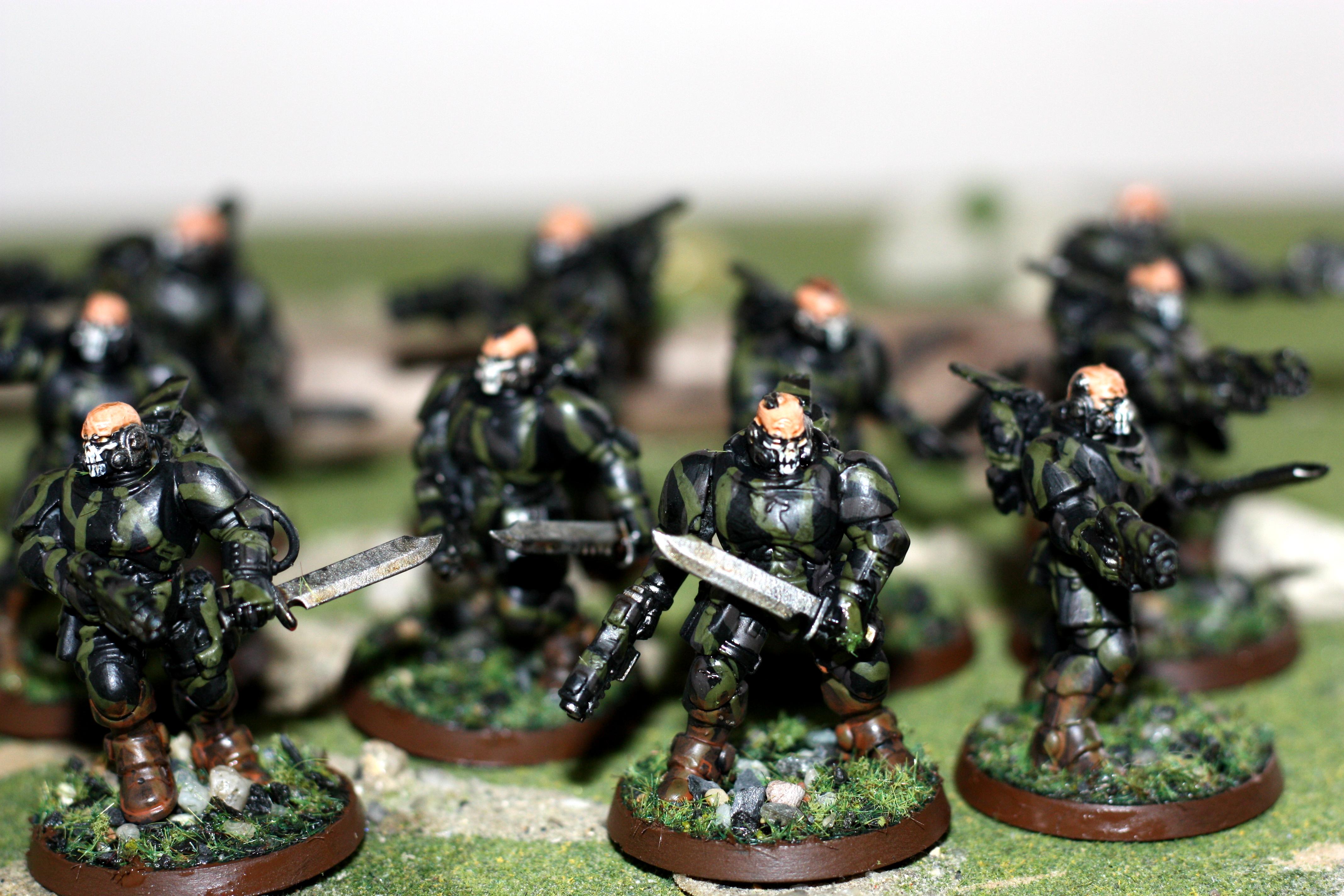Conversion, Phobos, Reivers, Space Marines, Woodland Camo