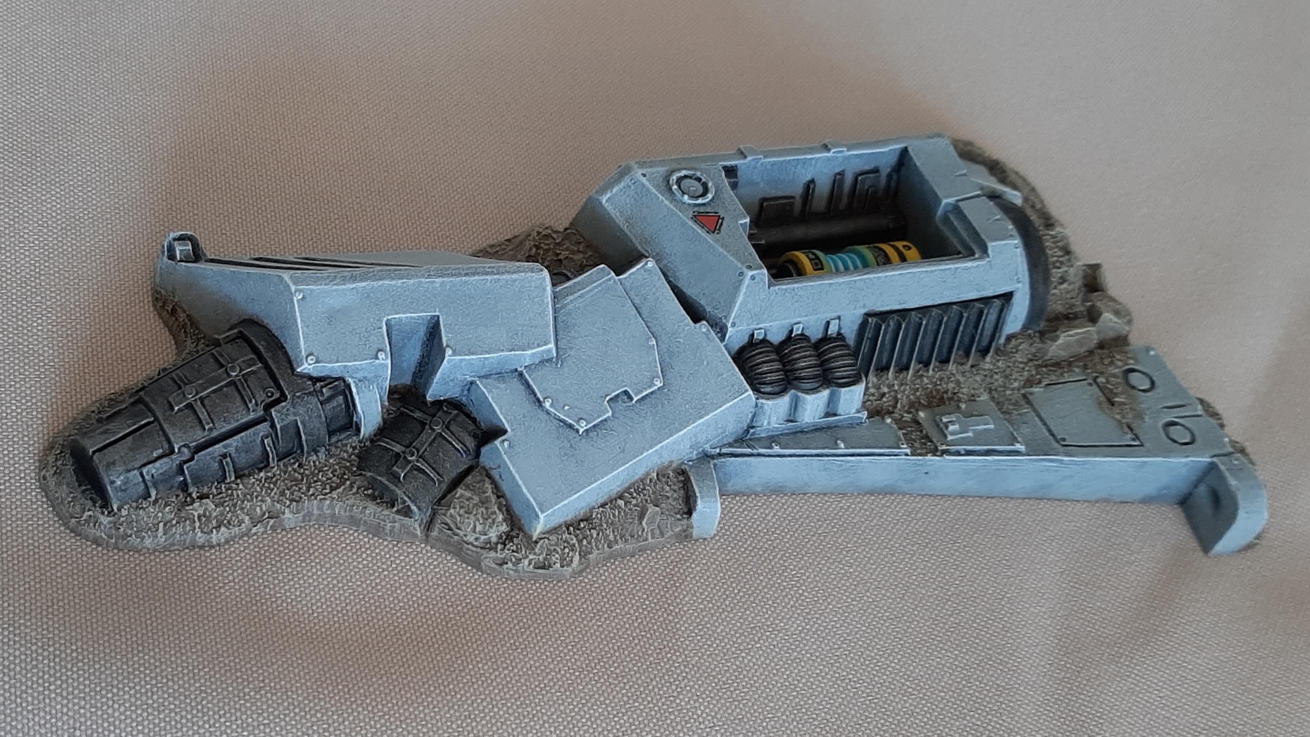 4th, Aquila, Astartes, Battle, Box, Classic, Crashed, Edition, For, Introduction, Lander, Macragge, Oldhammer, Original, Parts, Retro, Set, Shuttle, Space, Space Marines, Starter, Terrain