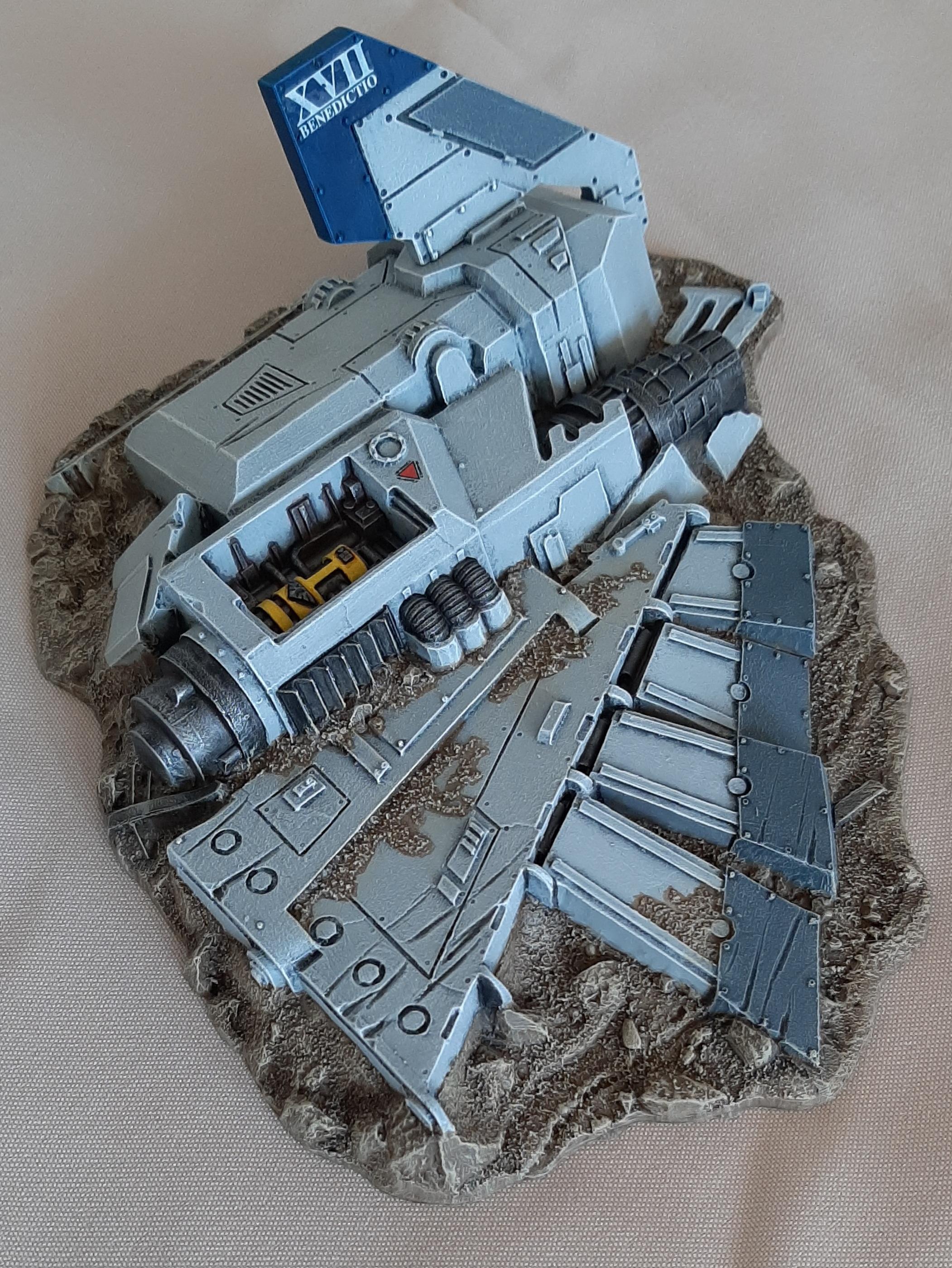 4th, Aquila, Astartes, Battle, Box, Classic, Crashed, Edition, For, Introduction, Lander, Macragge, Oldhammer, Original, Parts, Retro, Set, Shuttle, Space, Space Marines, Starter, Terrain