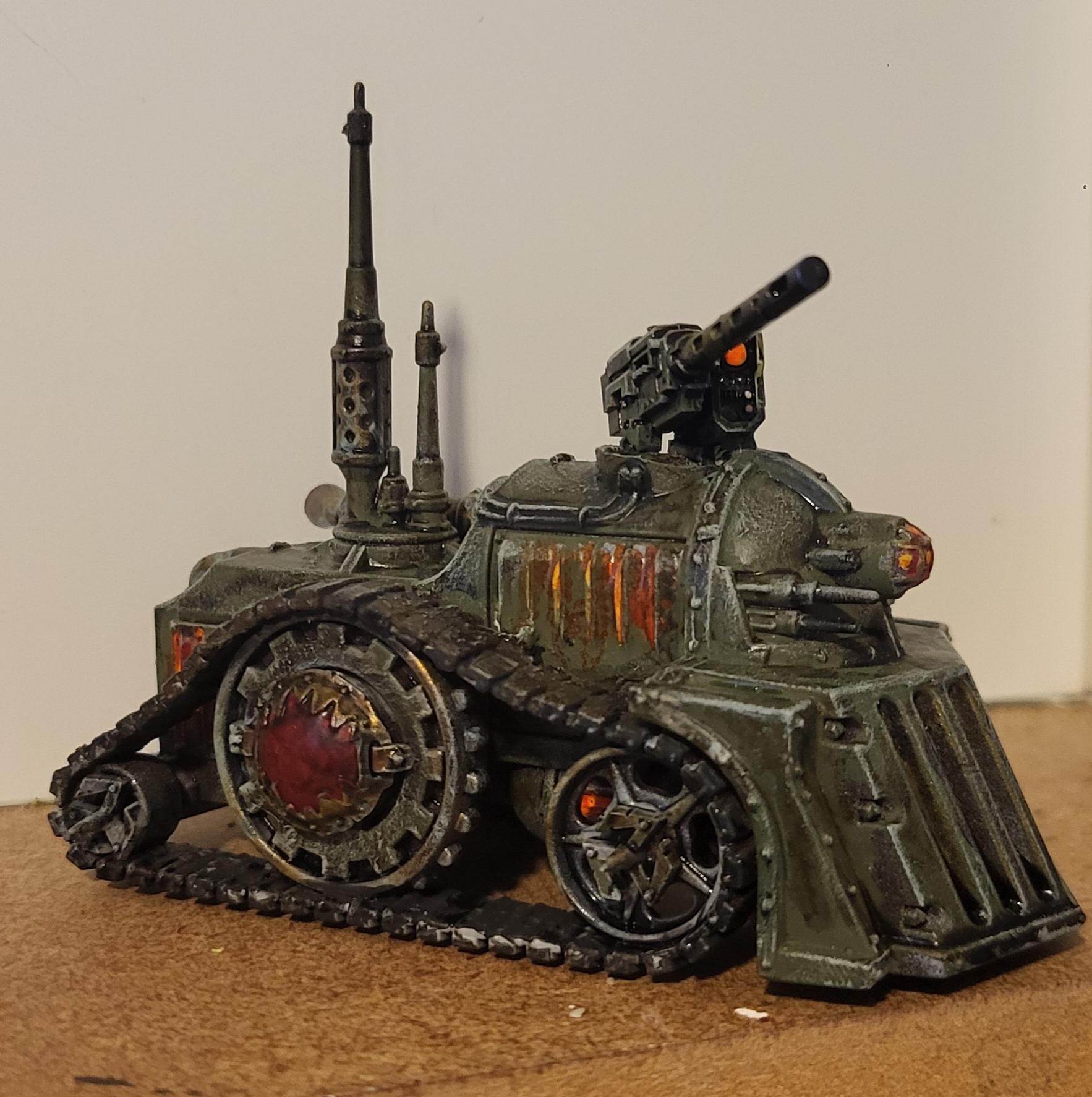 Kitbash, Orks, Tank, Grot Tractor tank alt