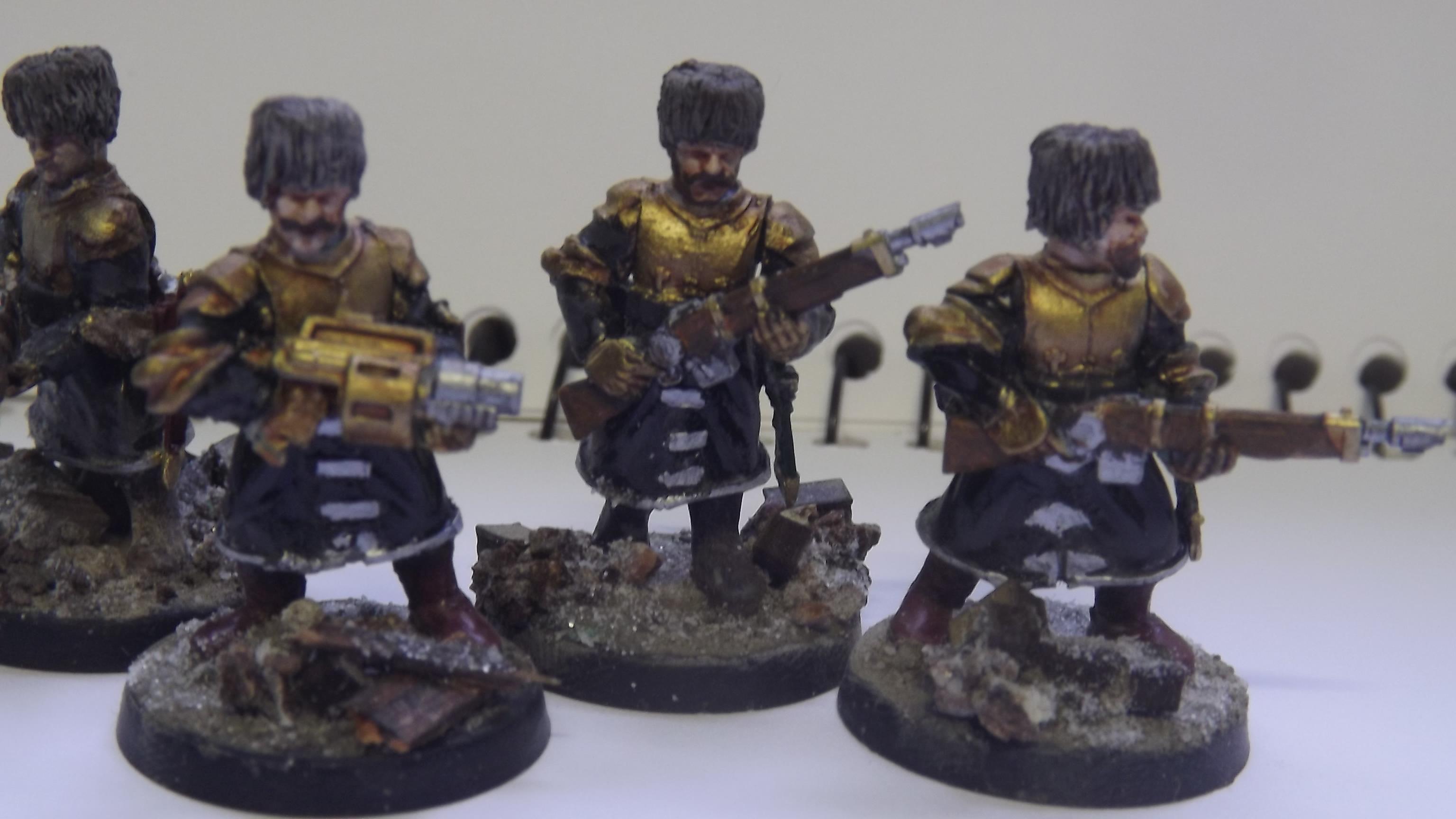 Conversion, Imperial Guard, Mad Robot Minis, Vostroyan Firstborn