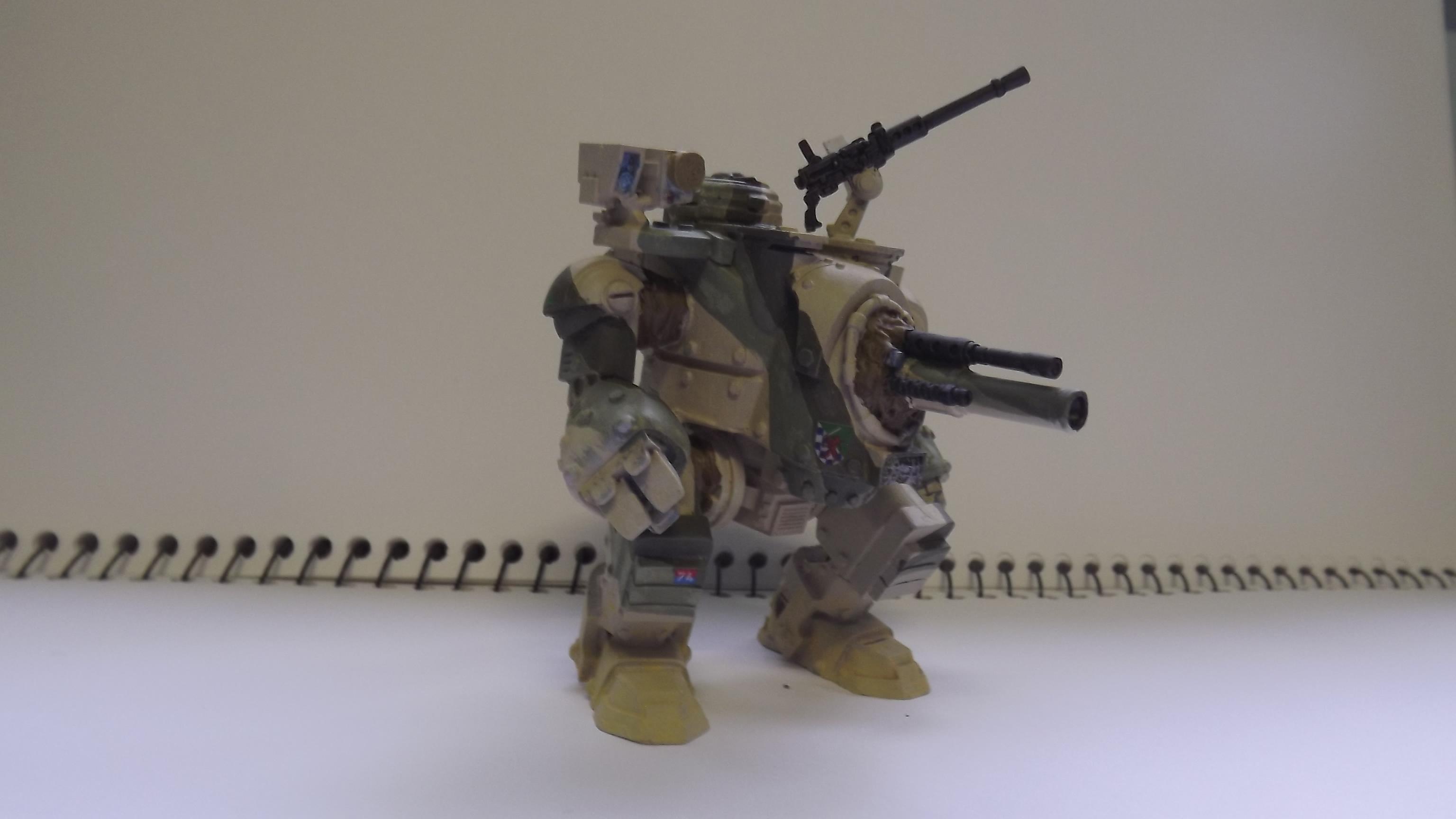 Conversion, Imperial Guard, Infantry Support Walker, Konflict 47, Support Walker, Walker, Warlord Gamers