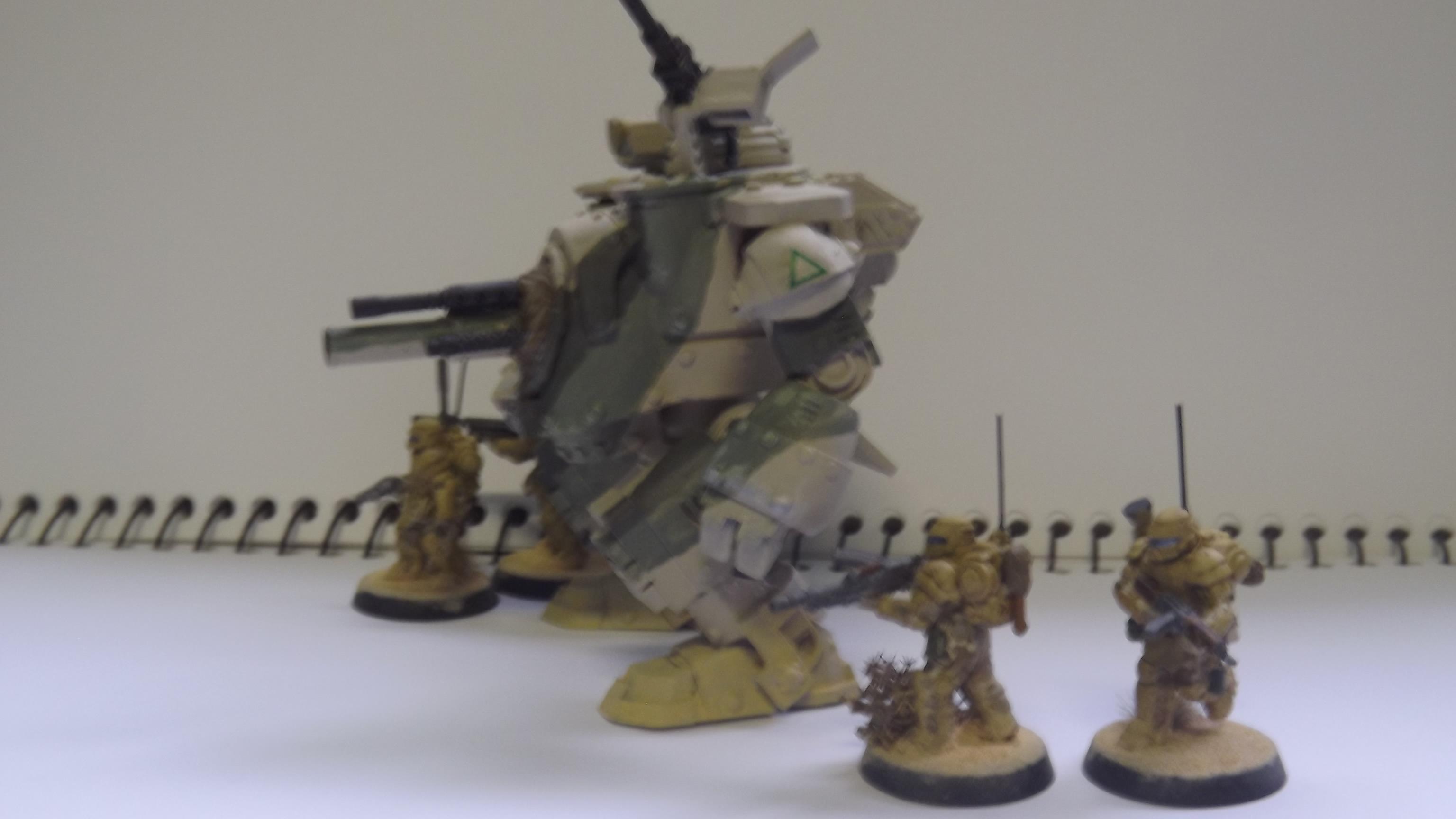 Conversion, Imperial Guard, Infantry Support Walker, Konflict 47, Support Walker, Walker, Warlord Gamers