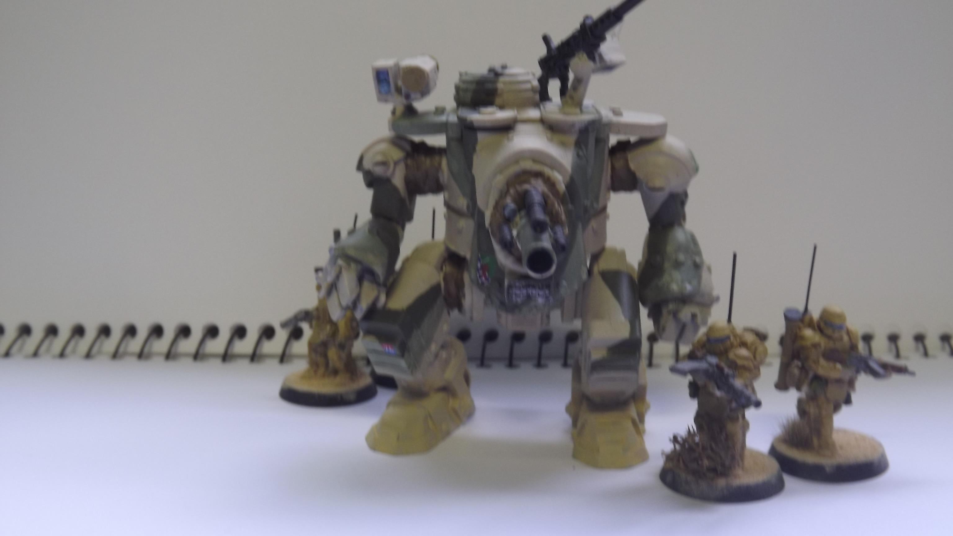 Conversion, Imperial Guard, Infantry Support Walker, Konflict 47, Support Walker, Walker, Warlord Gamers