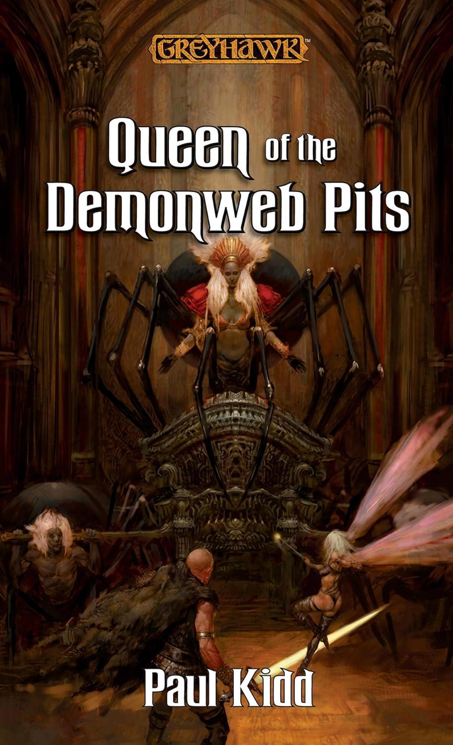 Copyright Woc, Cover, Dungeons And Dragons, Lolth, Novel, Queen Of The Demonweb Pits