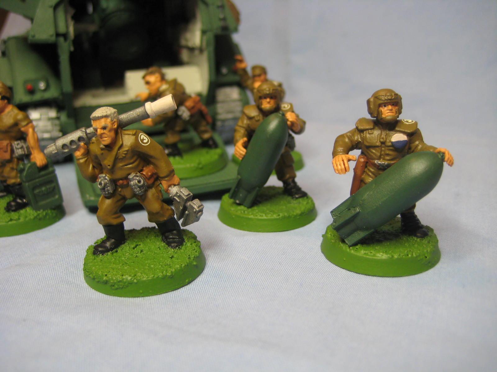 Ammo, Artillery, Crew, Imperial Guard, Loader, Shells