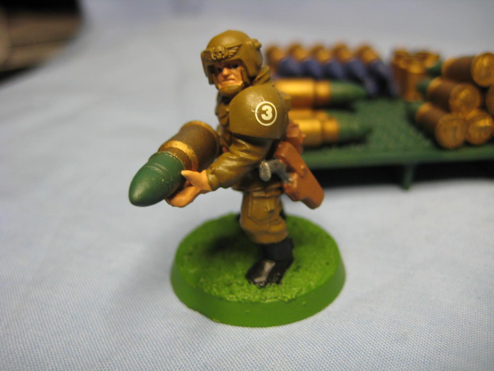 Ammo, Artillery, Imperial Guard, Loader, Shells