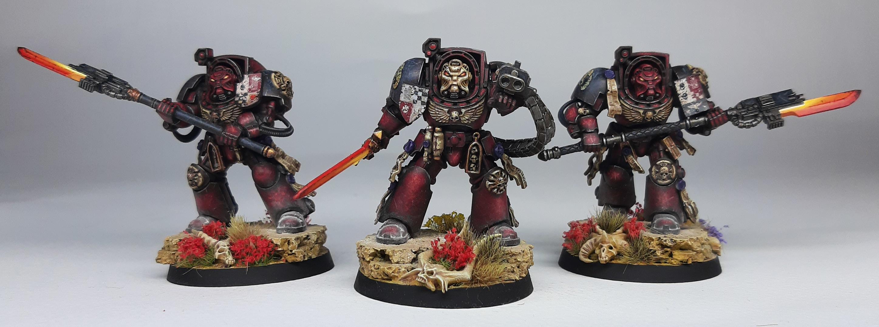 Exorcists, Space Marines, Terminator Armor