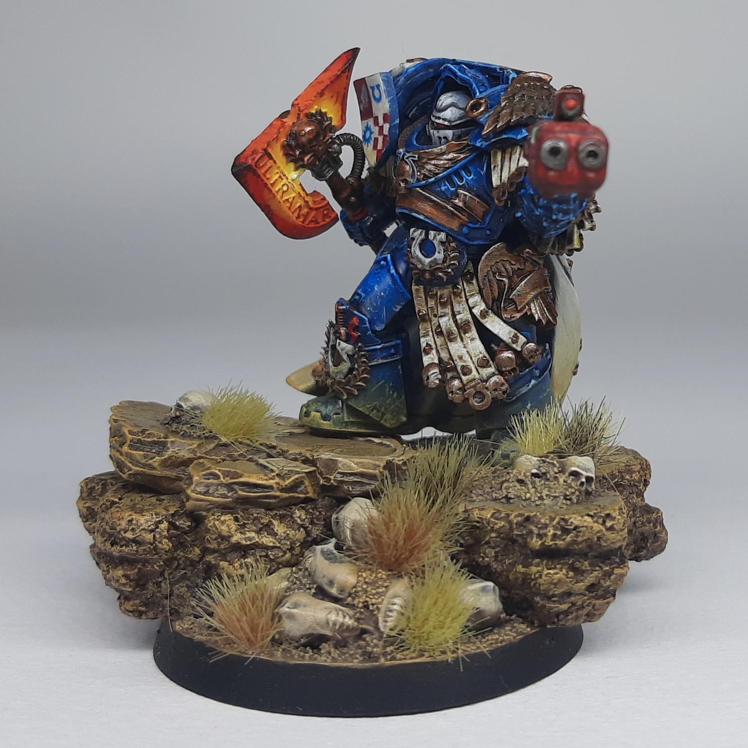 Agemman, Captain, Space Marines, Terminator Armor