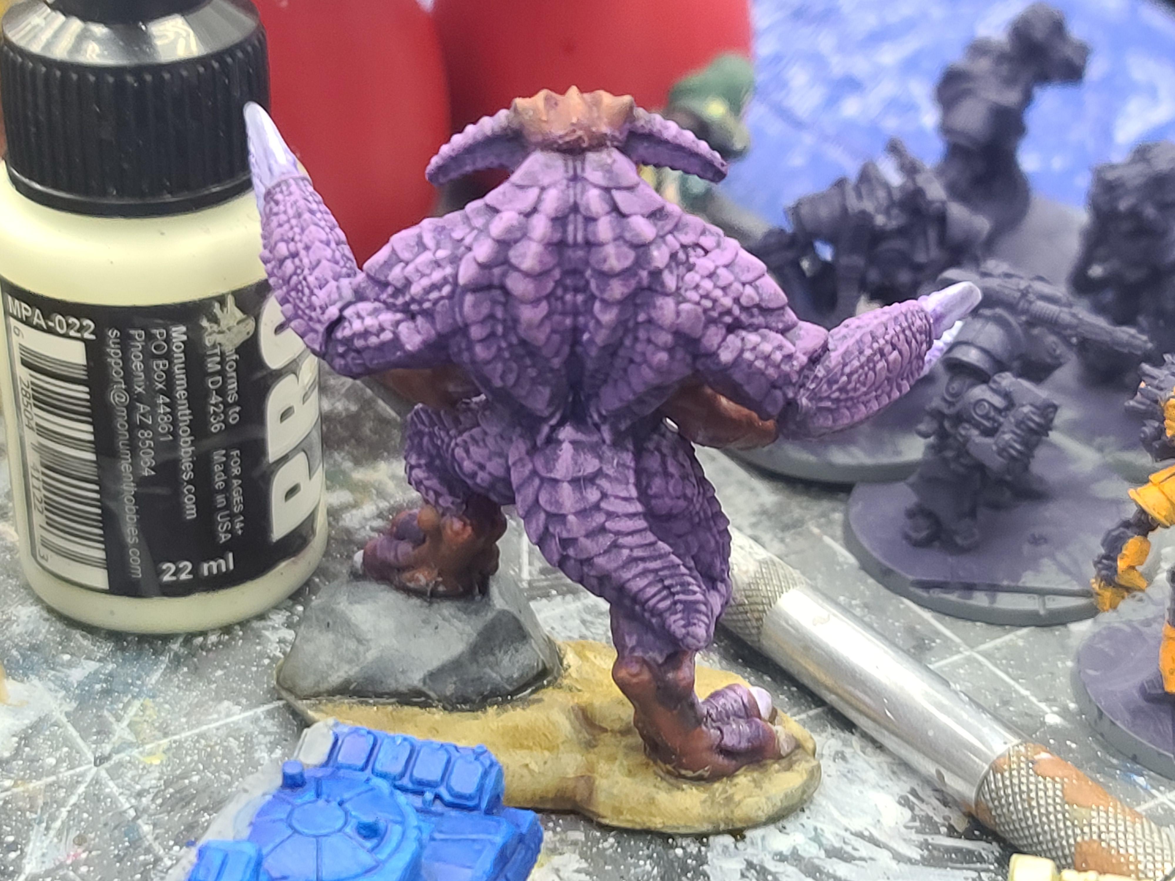 Daemons, Dungeons And Dragons, Glabrezu, Next Level Miniatures, Warhammer Fantasy