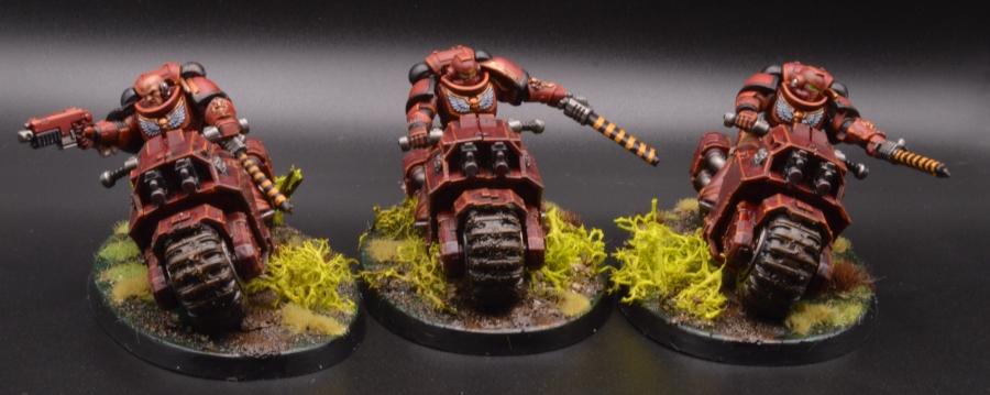 Assault Bikes, Knights Sanguine, Primus, Space Marines