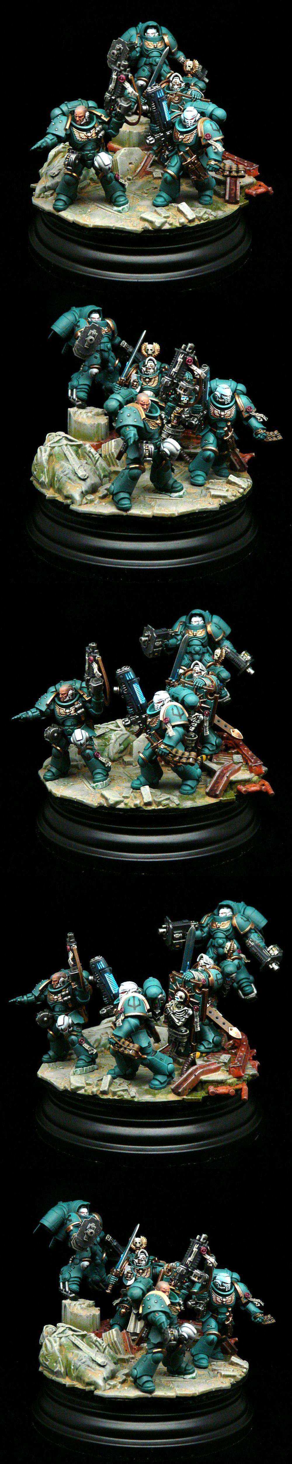 Adeptus Astartes, Atlantian Spears, Black Rage, Primaris, Red Thirst, Space Marines