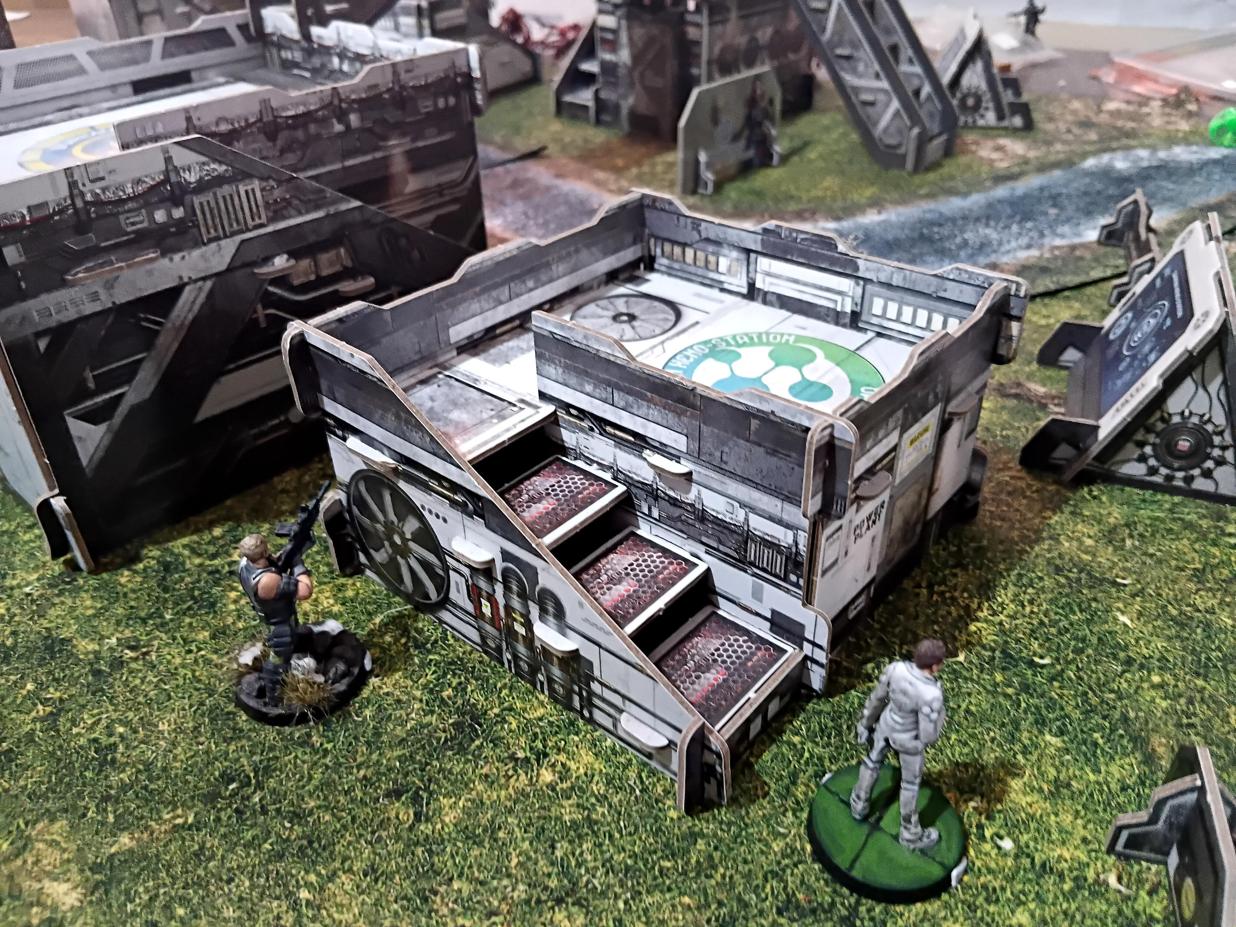 Adventure Game, Azakir Halgriv, Five Parsecs From Home, Fun, Genestealer, Mercenary, Miniatures, Minis, Ninjas, Sci Fi, Science Fiction, Sela Orrel, Ship Crew, Single Player