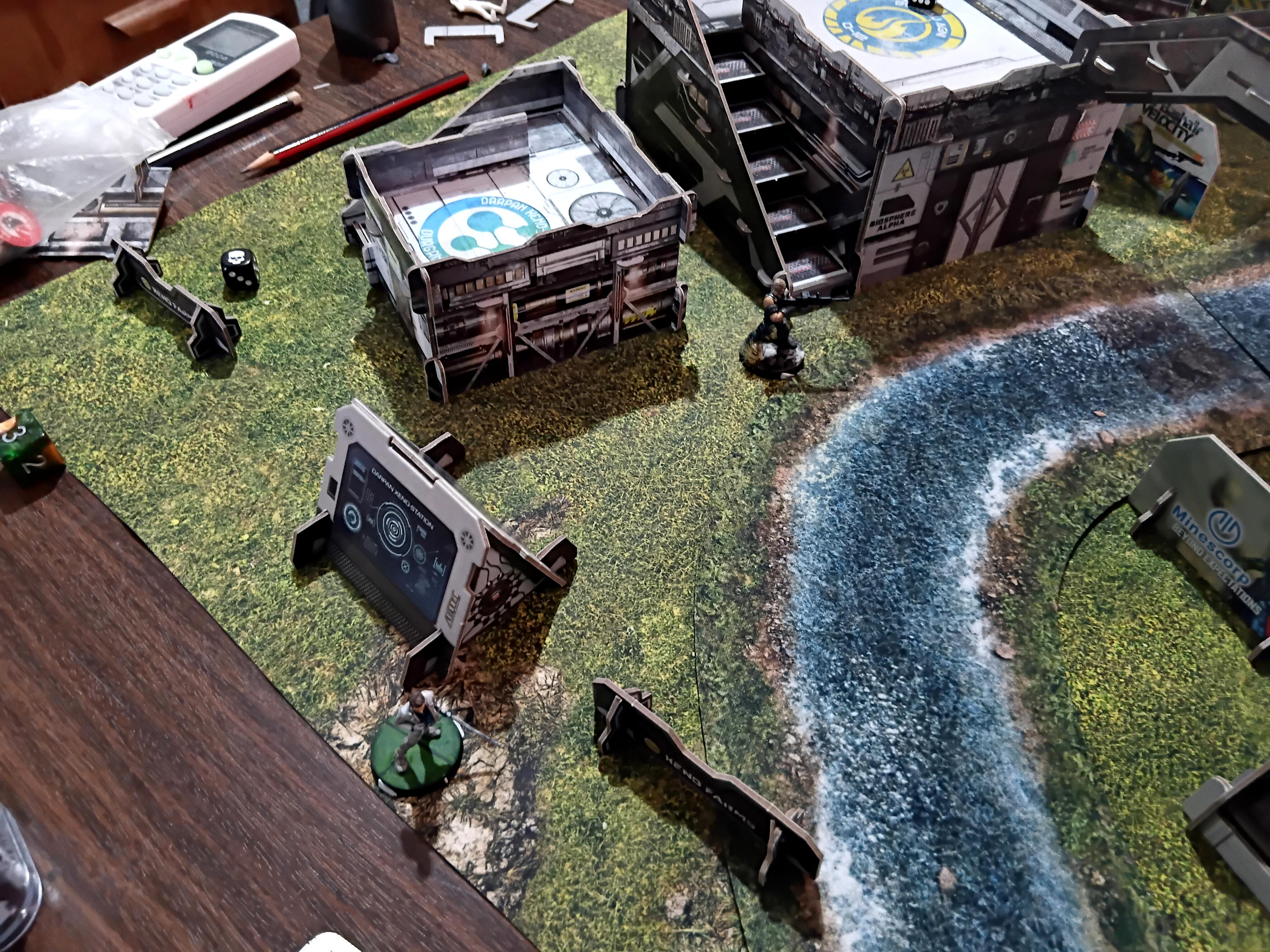 Adventure Game, Azakir Halgriv, Five Parsecs From Home, Fun, Genestealer, Mercenary, Miniatures, Minis, Ninjas, Sci Fi, Science Fiction, Sela Orrel, Ship Crew, Single Player