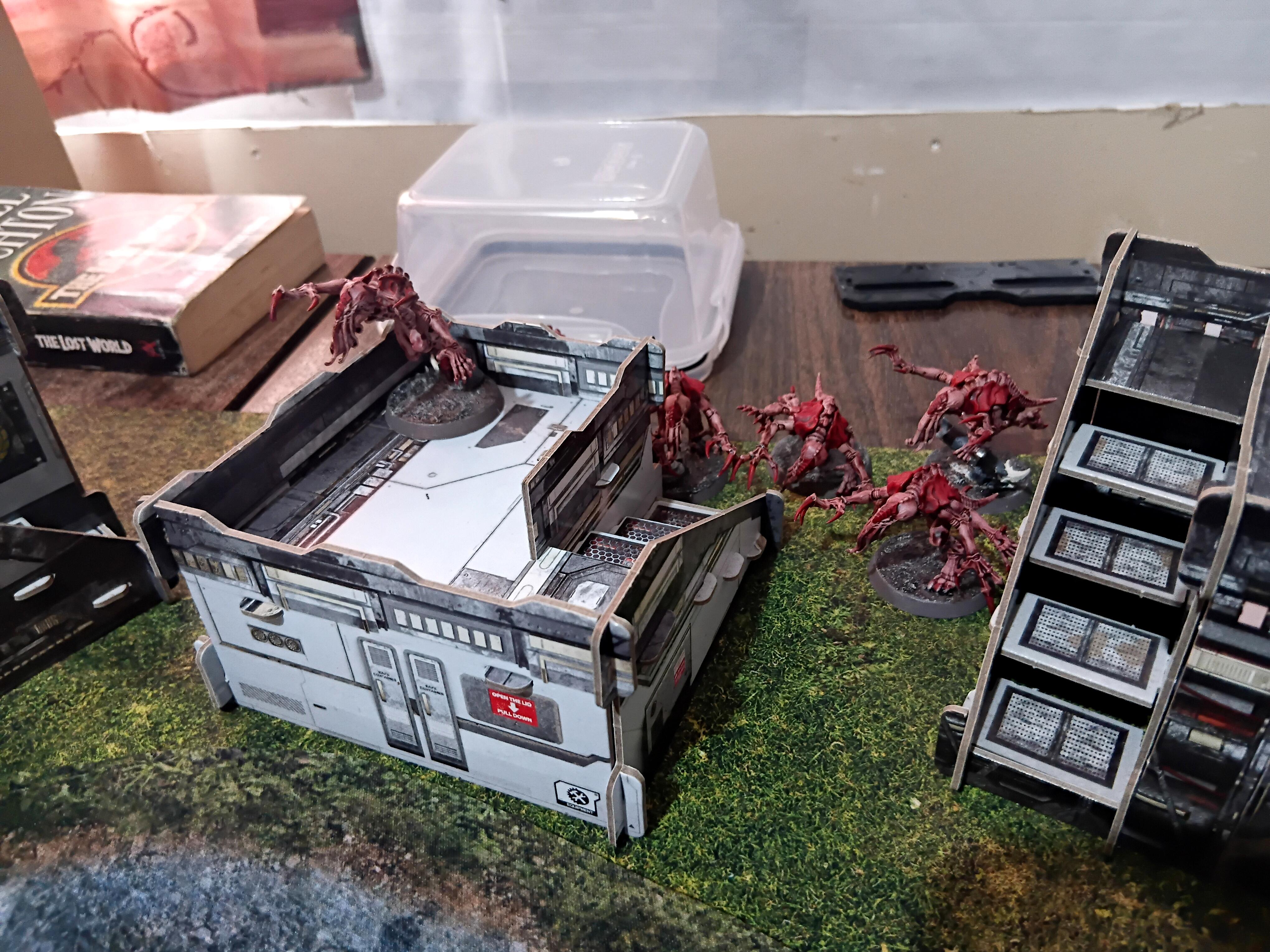Adventure Game, Azakir Halgriv, Five Parsecs From Home, Fun, Genestealer, Mercenary, Miniatures, Minis, Ninjas, Sci Fi, Science Fiction, Sela Orrel, Ship Crew, Single Player