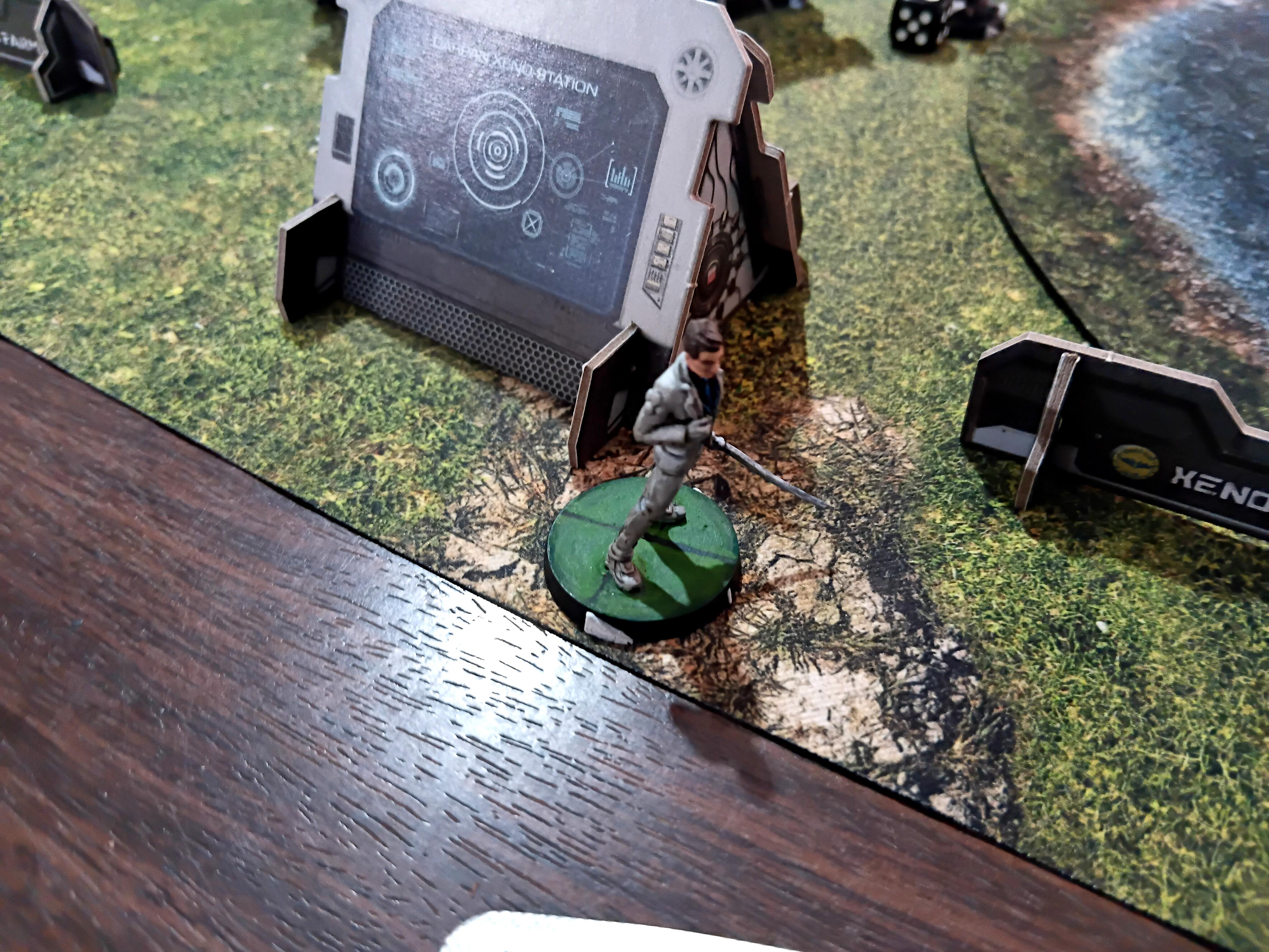 Adventure Game, Azakir Halgriv, Five Parsecs From Home, Fun, Genestealer, Mercenary, Miniatures, Minis, Ninjas, Sci Fi, Science Fiction, Sela Orrel, Ship Crew, Single Player