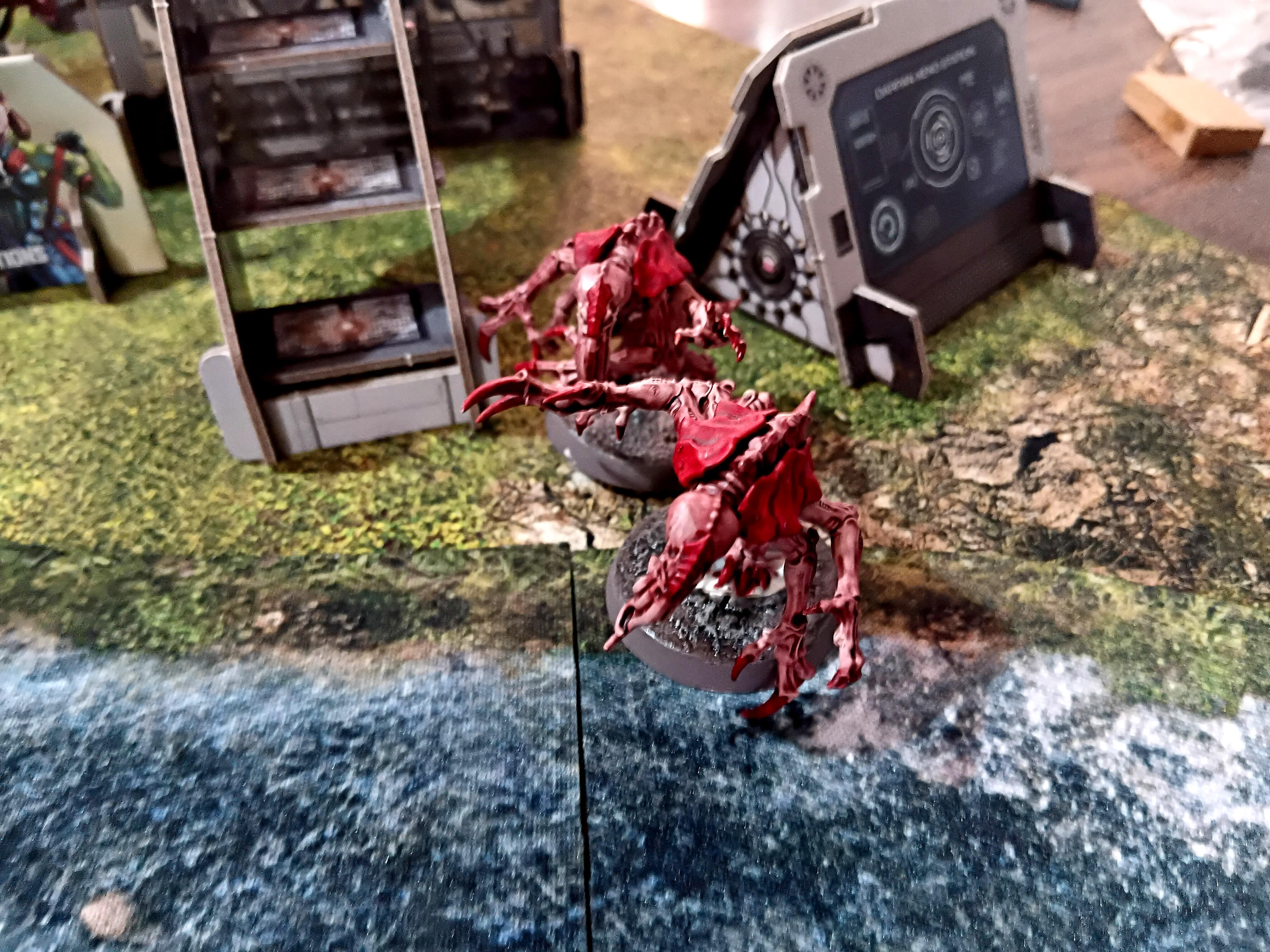 Adventure Game, Azakir Halgriv, Five Parsecs From Home, Fun, Genestealer, Mercenary, Miniatures, Minis, Ninjas, Sci Fi, Science Fiction, Sela Orrel, Ship Crew, Single Player