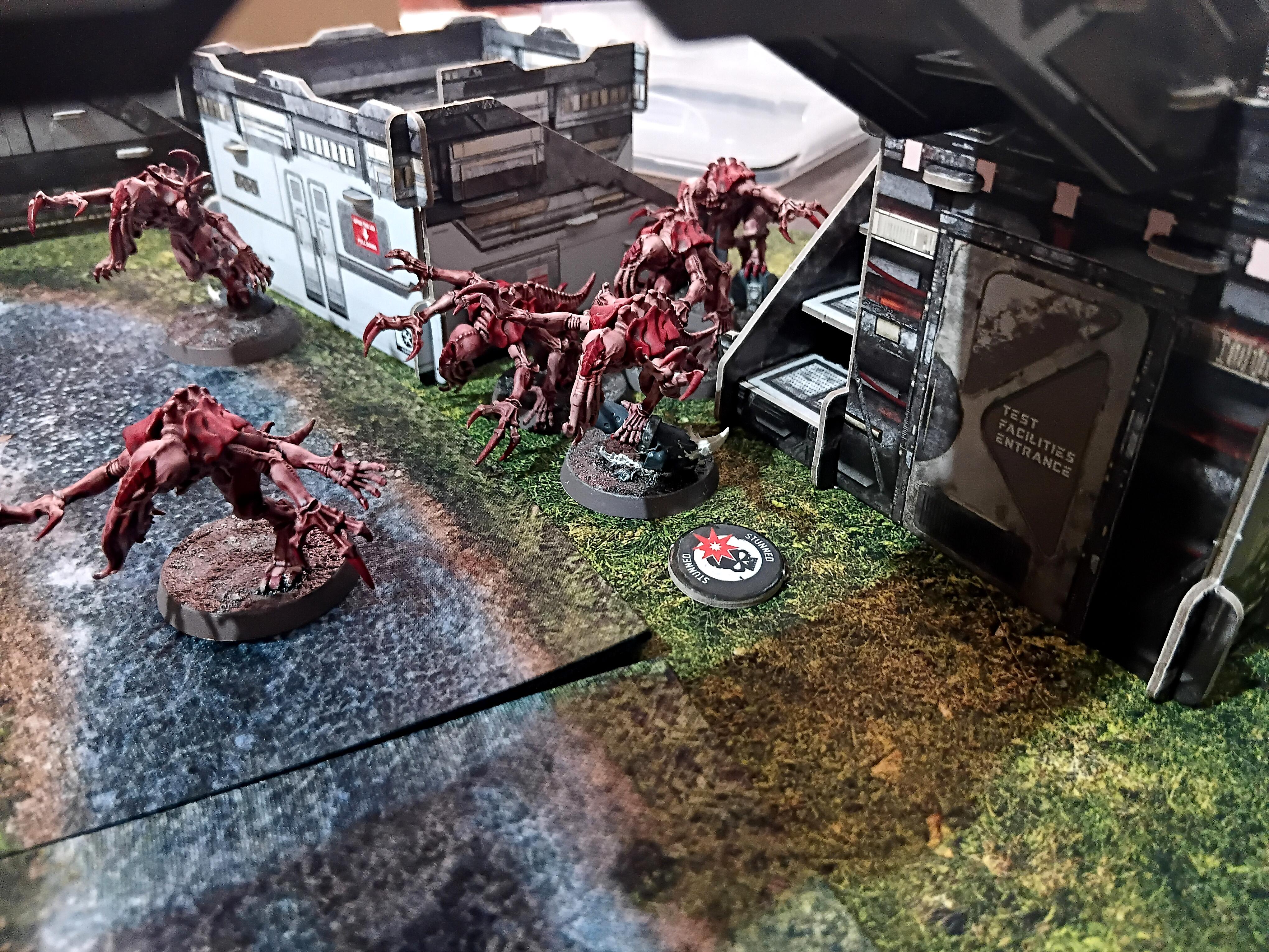 Adventure Game, Azakir Halgriv, Five Parsecs From Home, Fun, Genestealer, Mercenary, Miniatures, Minis, Ninjas, Sci Fi, Science Fiction, Sela Orrel, Ship Crew, Single Player