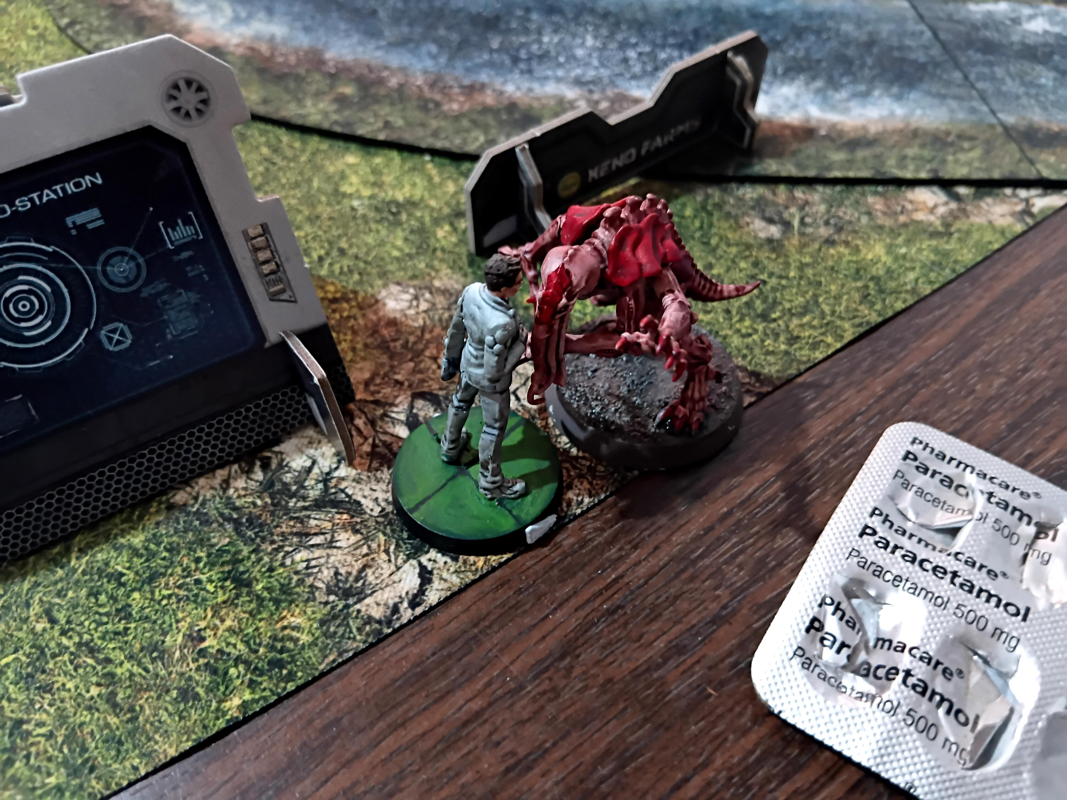 Adventure Game, Azakir Halgriv, Five Parsecs From Home, Fun, Genestealer, Mercenary, Miniatures, Minis, Ninjas, Sci Fi, Science Fiction, Sela Orrel, Ship Crew, Single Player